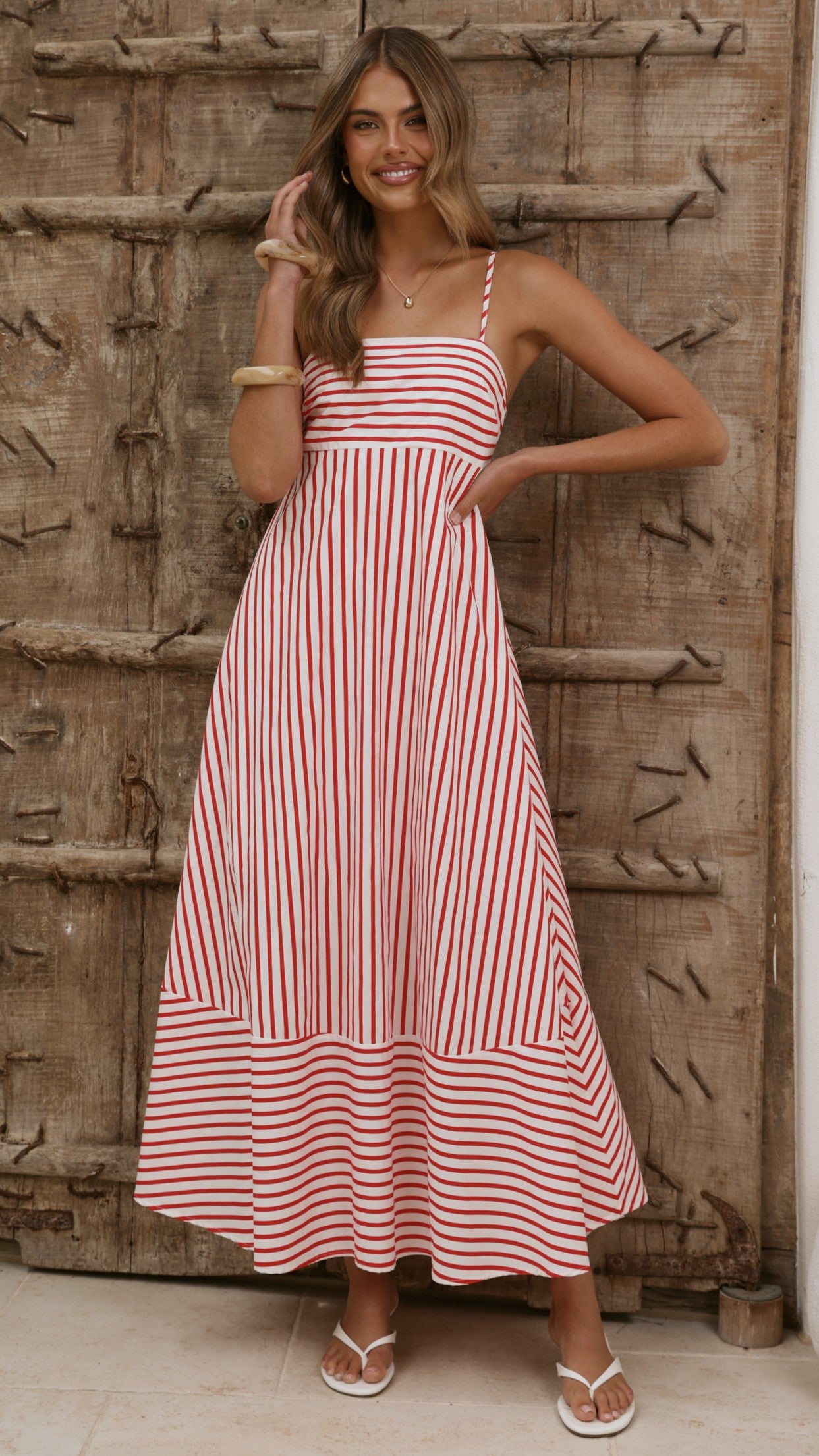 red white striped maxi dress Marcel Maxi Dress - Red/White Stripe - Buy Women's Dresses