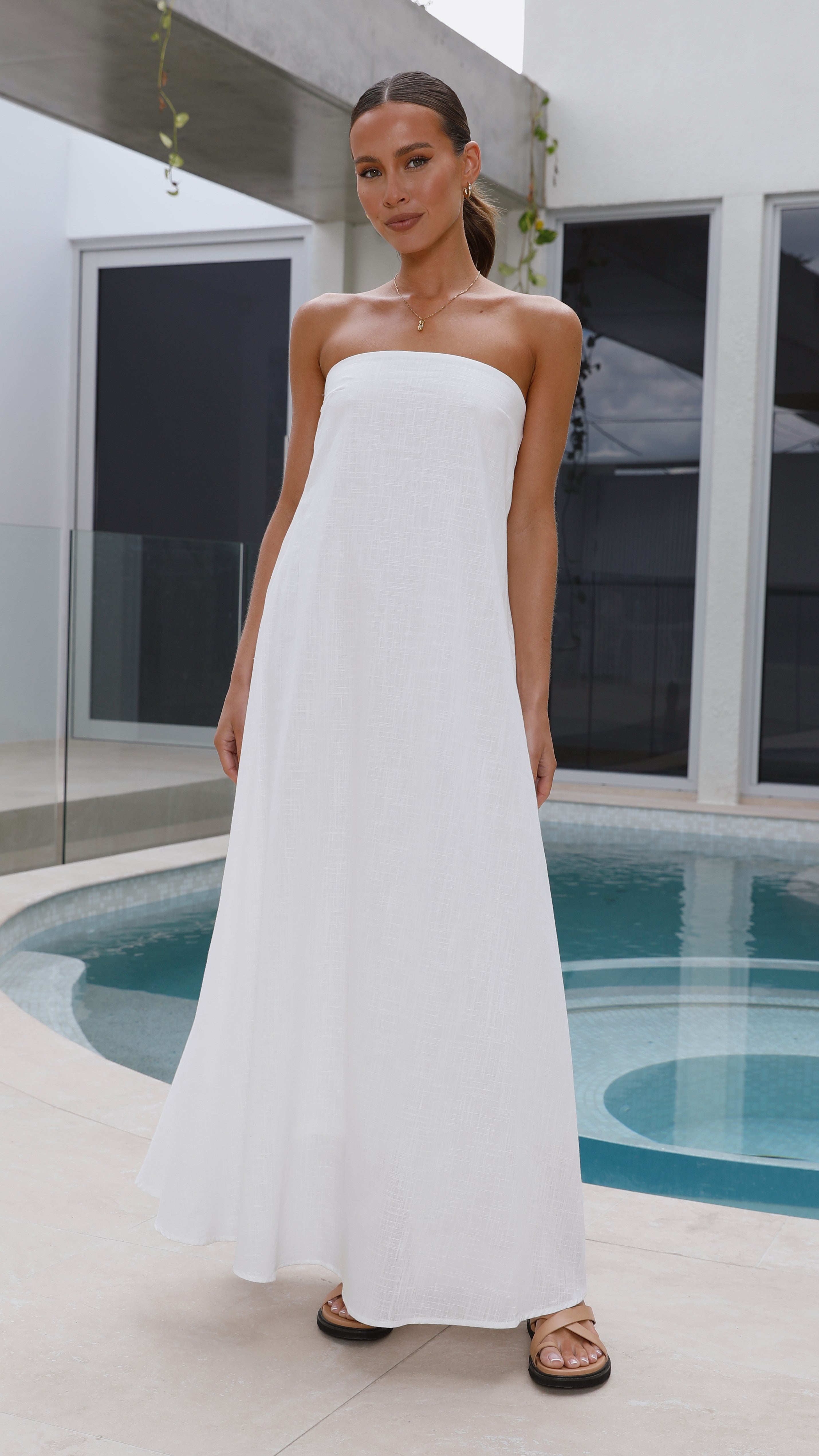 billy j white maxi dress Connie Maxi Dress - White - Buy Women's Dresses