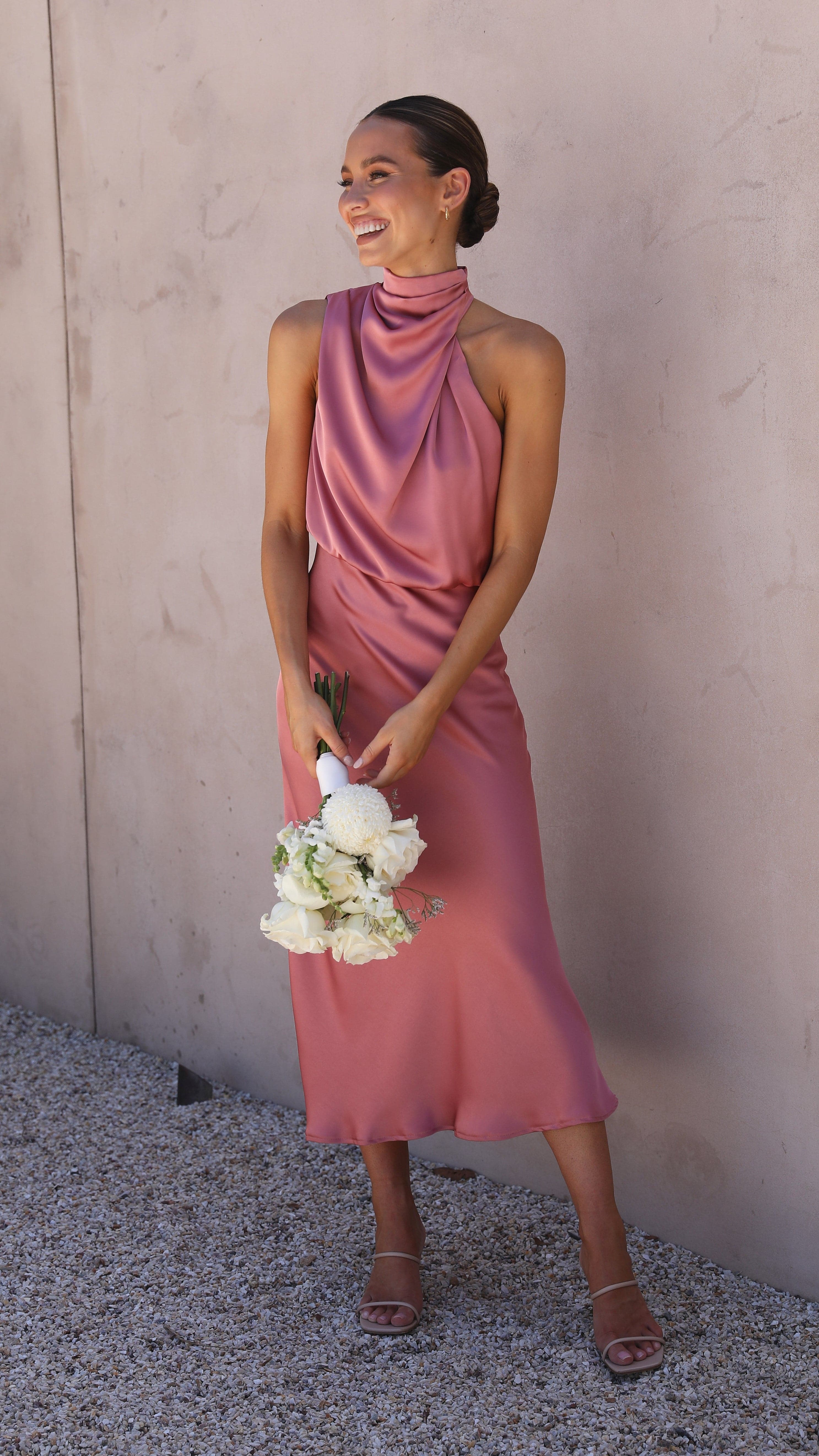 esther maxi dress billy j 6 / Copper