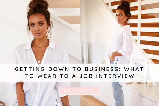 Getting down to business: what to wear to a job interview