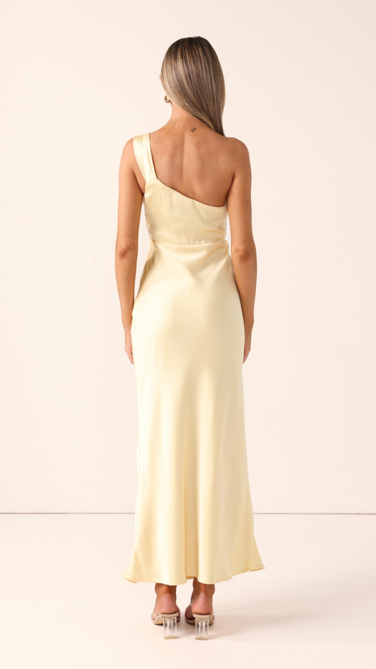 Greta Maxi Dress - Lemon - Billy J