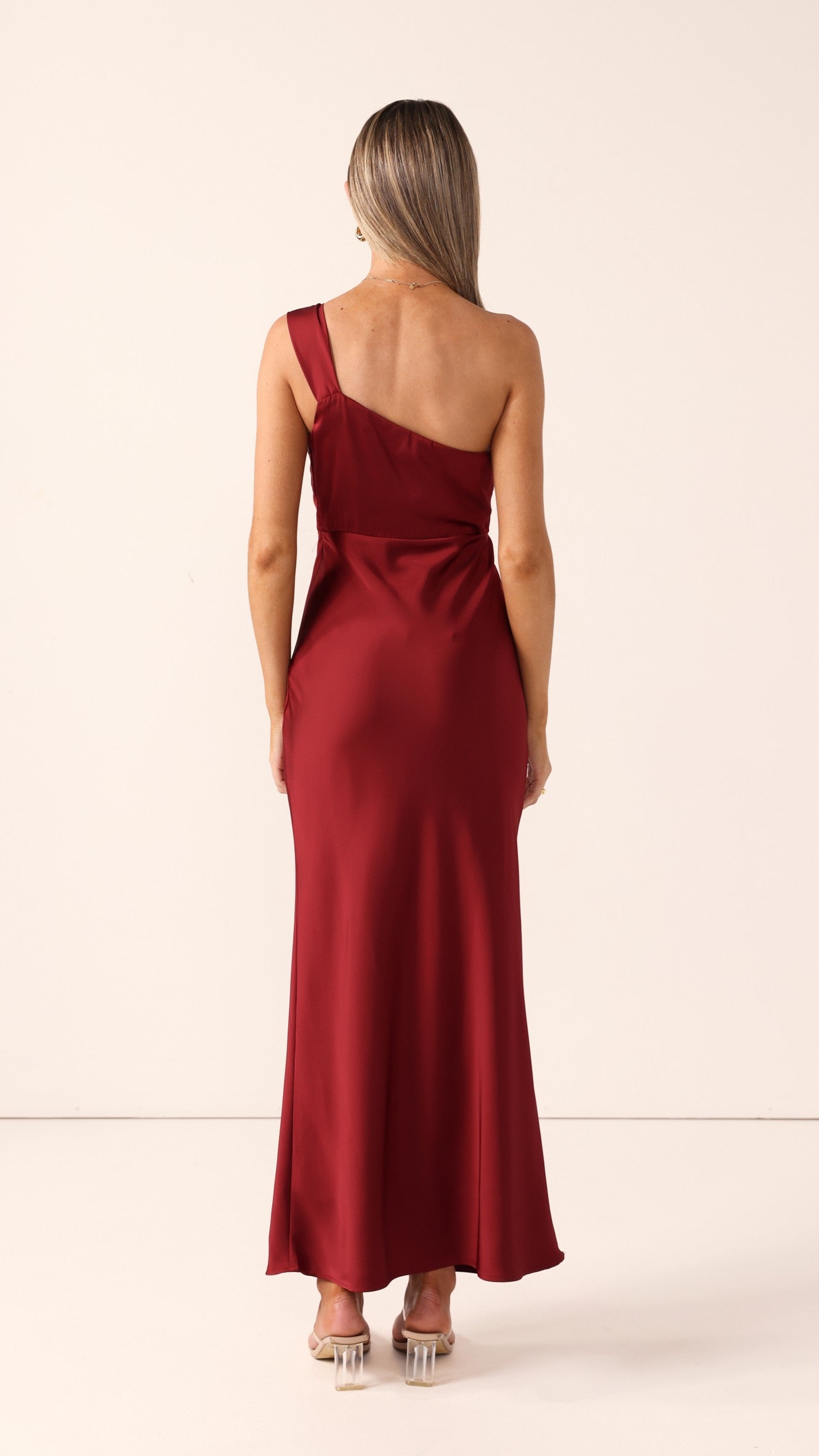 Greta Maxi Dress - Wine - Billy J