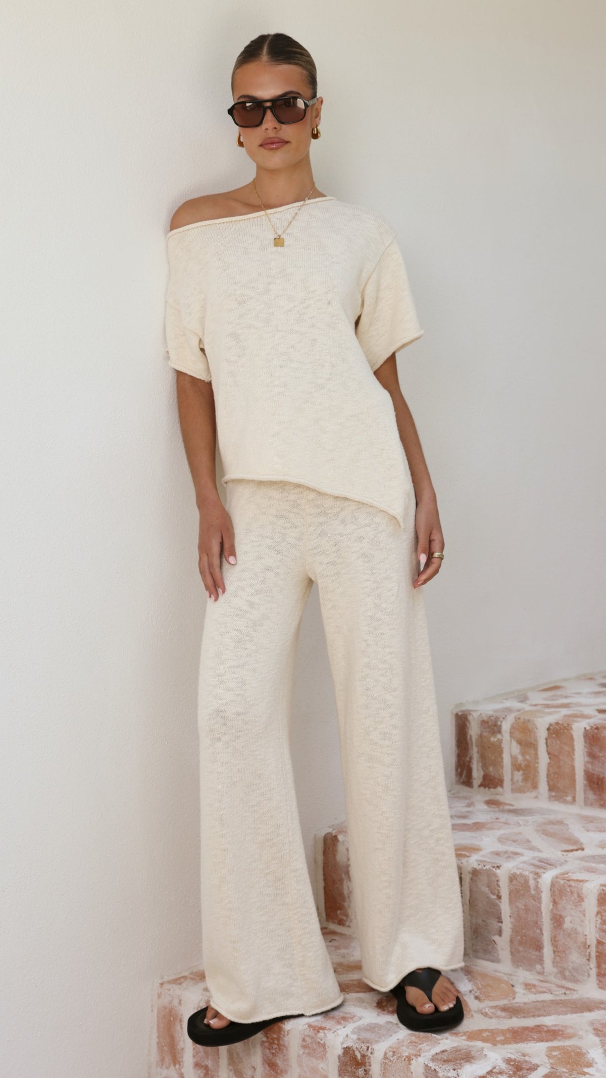 Cascadia Pants - Cream - Billy J