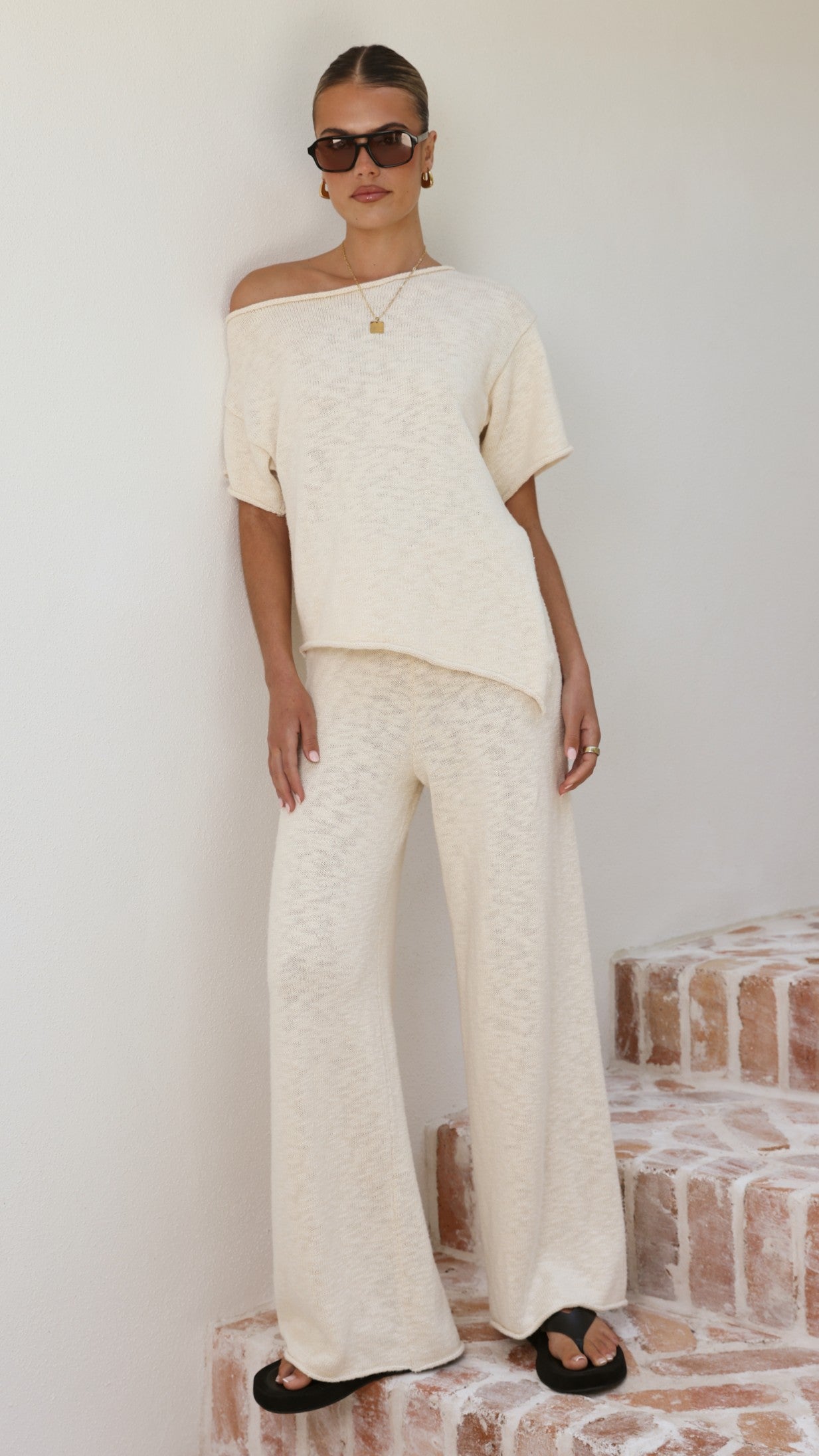 Cascadia Pants - Cream - Billy J