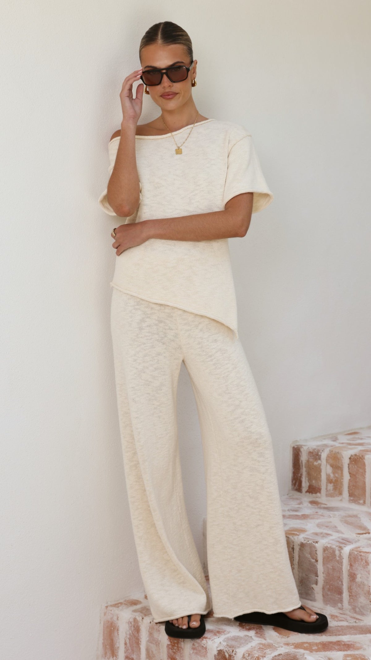 Cascadia Pants - Cream - Billy J