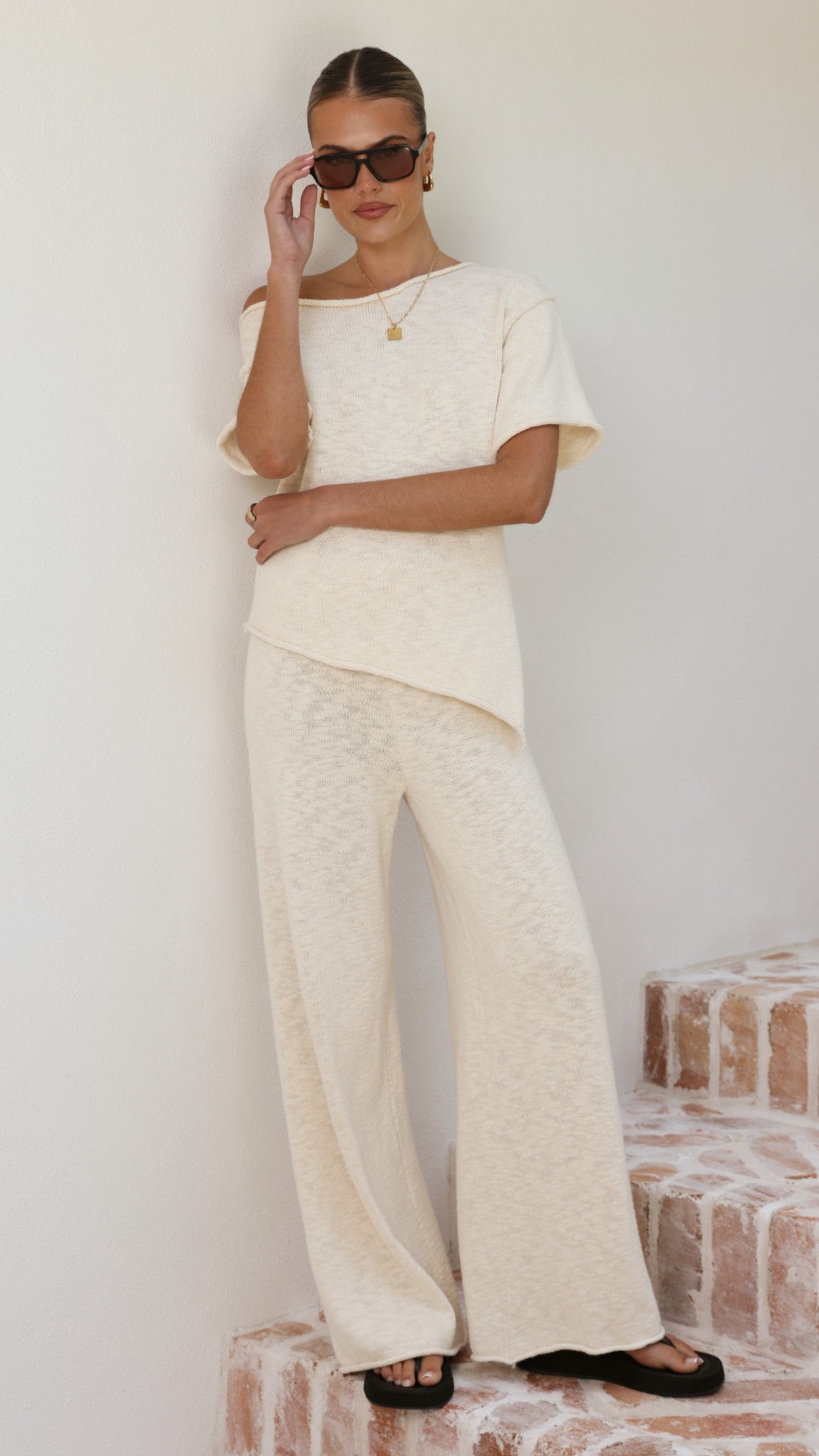 Cascadia Pants - Cream - Billy J