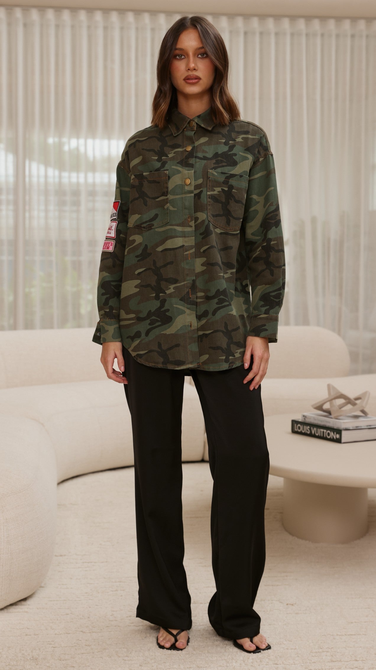 Kennedy Jacket - Green Camo - Billy J