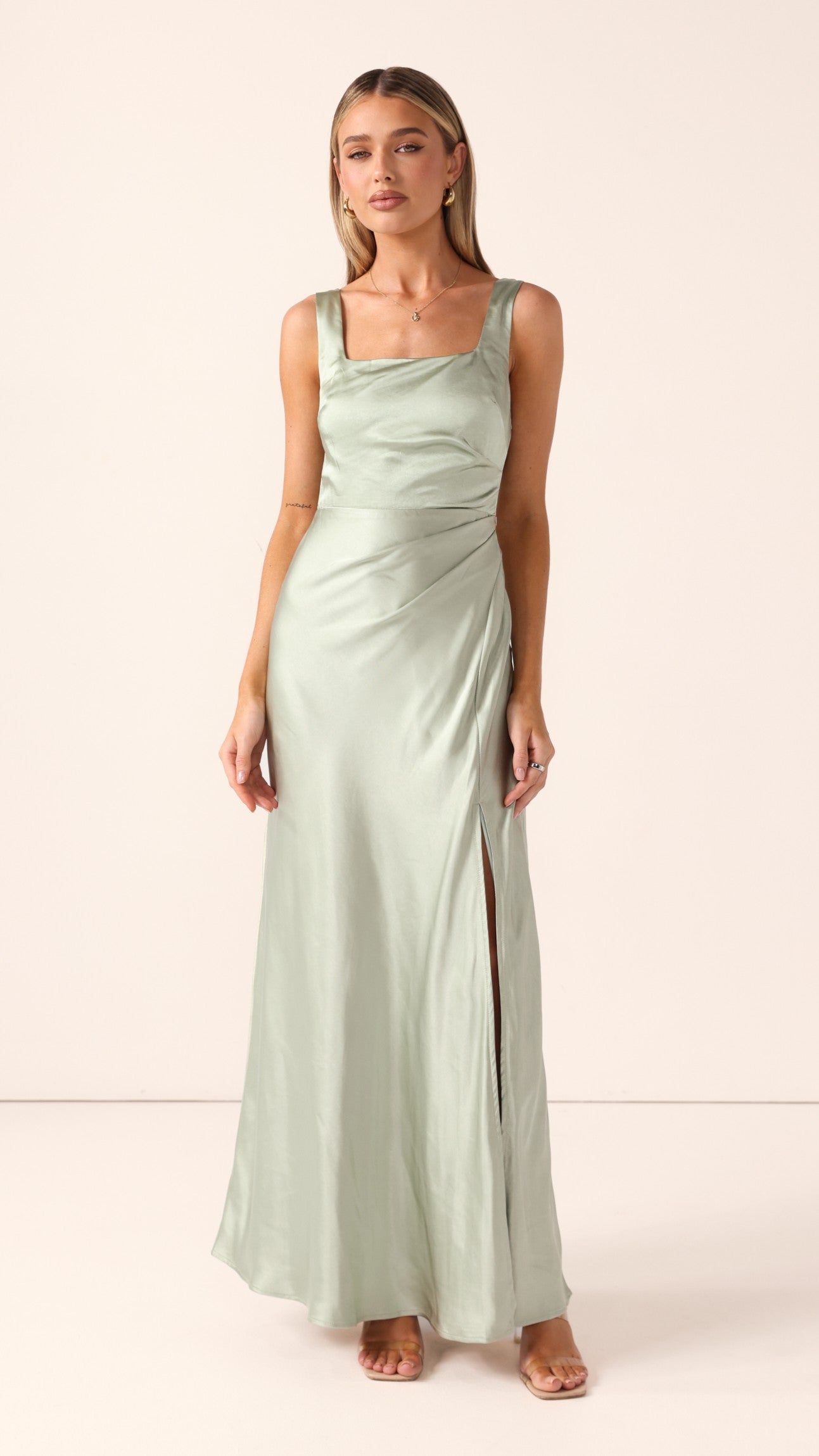 Alaria Maxi Dress - Sage - Billy J