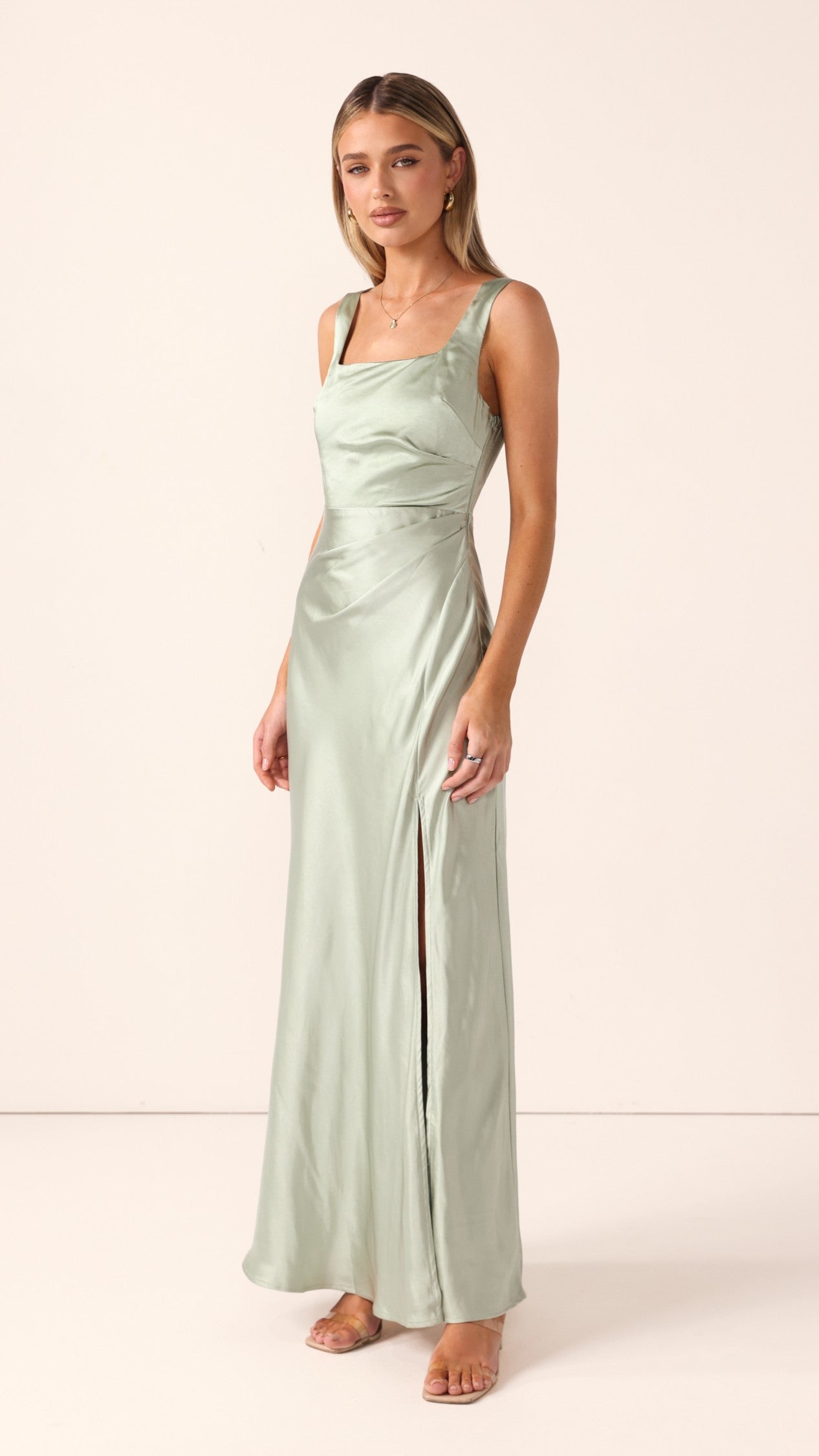 Alaria Maxi Dress - Sage - Billy J
