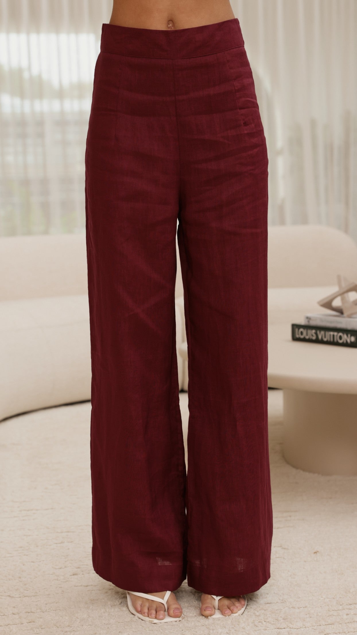 Karah Pants - Merlot - Billy J