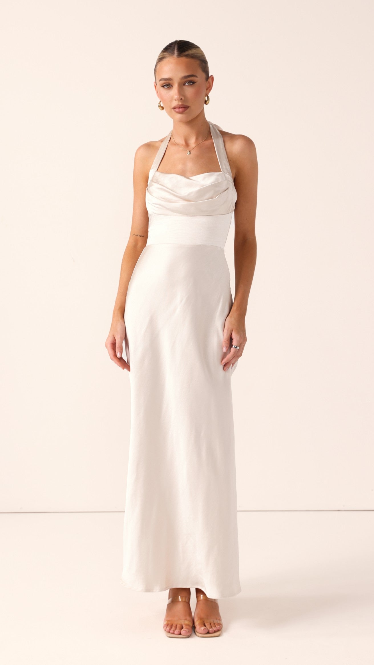 Alexa Maxi Dress - Champagne - Billy J