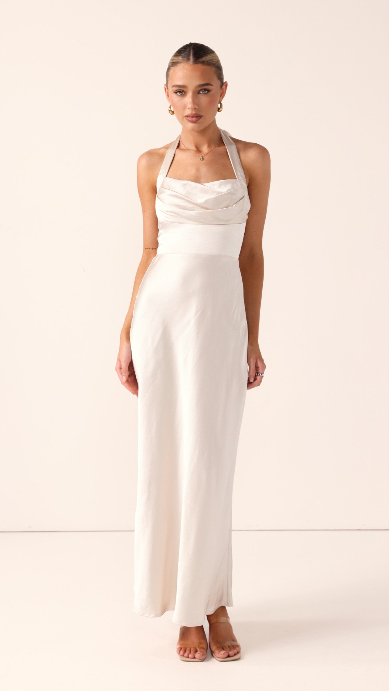 Alexa Maxi Dress - Champagne - Billy J