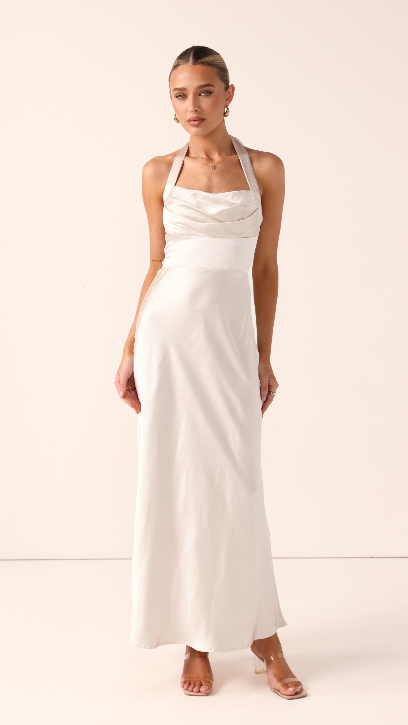 Alexa Maxi Dress - Champagne - Billy J