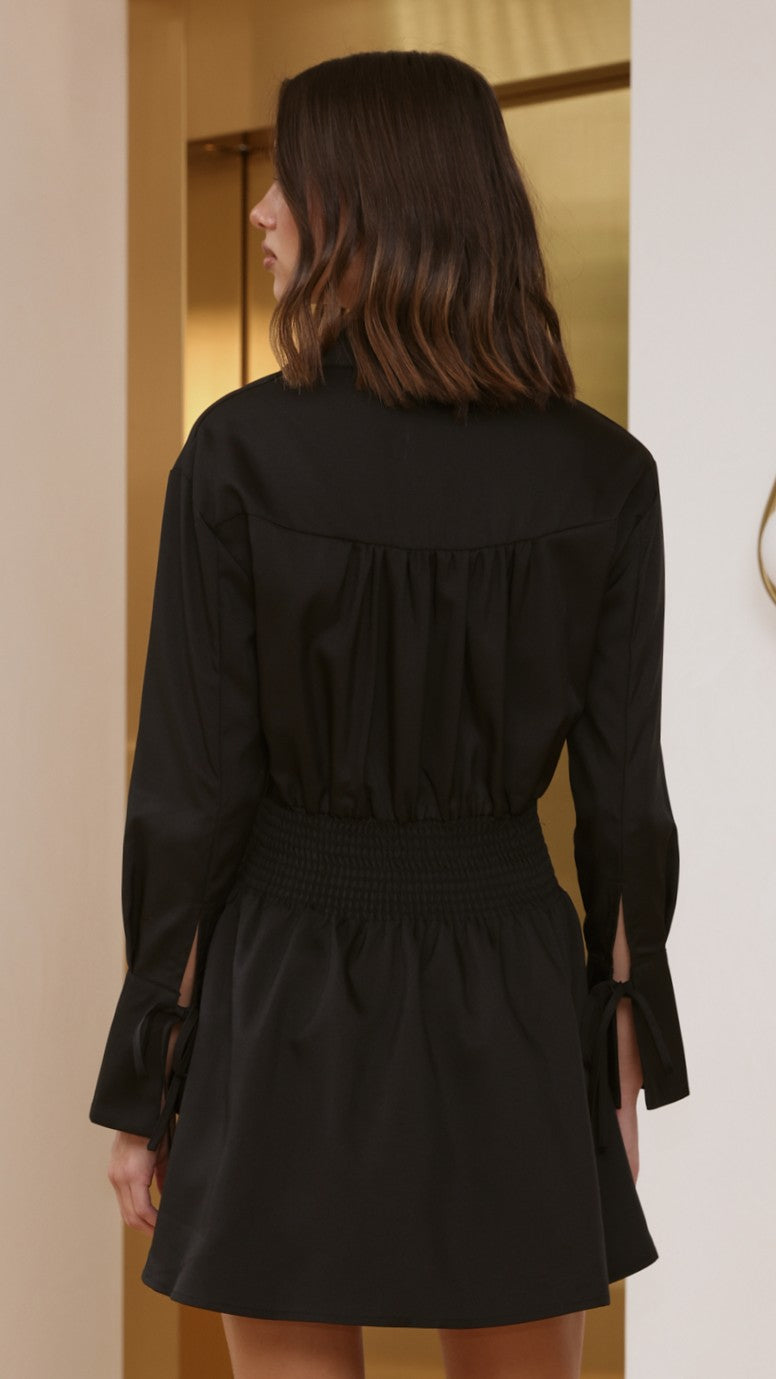 Janessa Mini Dress - Black - Billy J