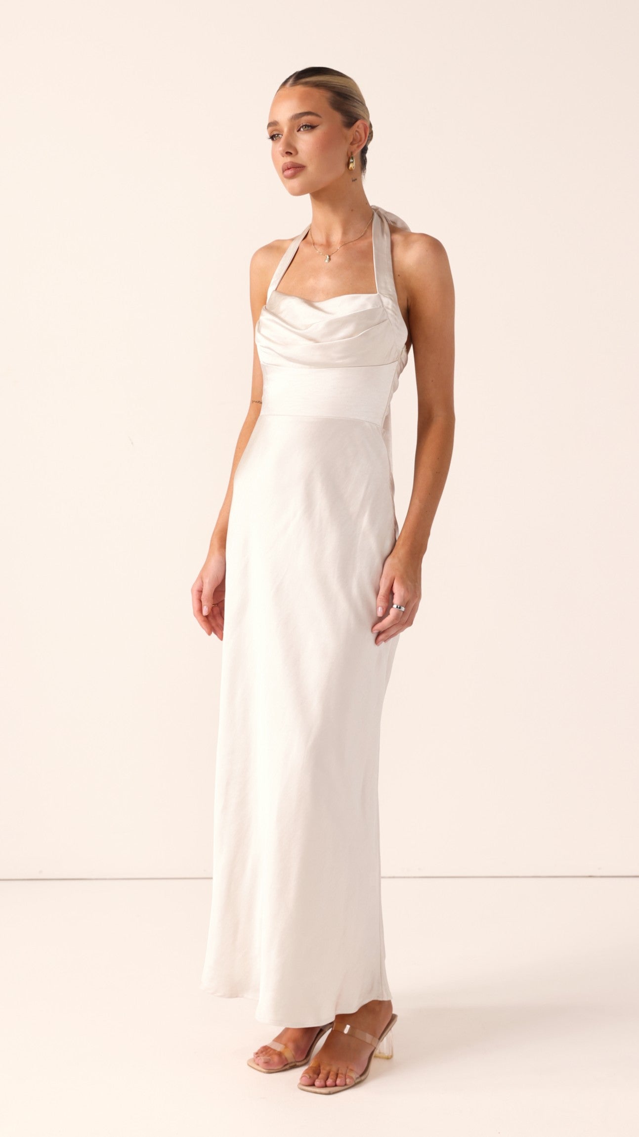 Alexa Maxi Dress - Champagne - Billy J