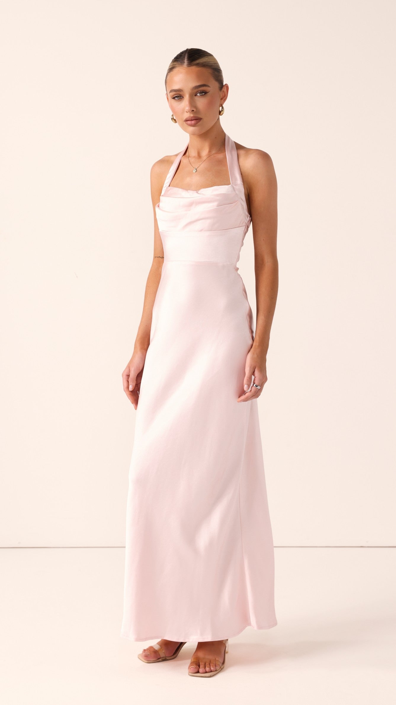 Alexa Maxi Dress - Pink - Billy J