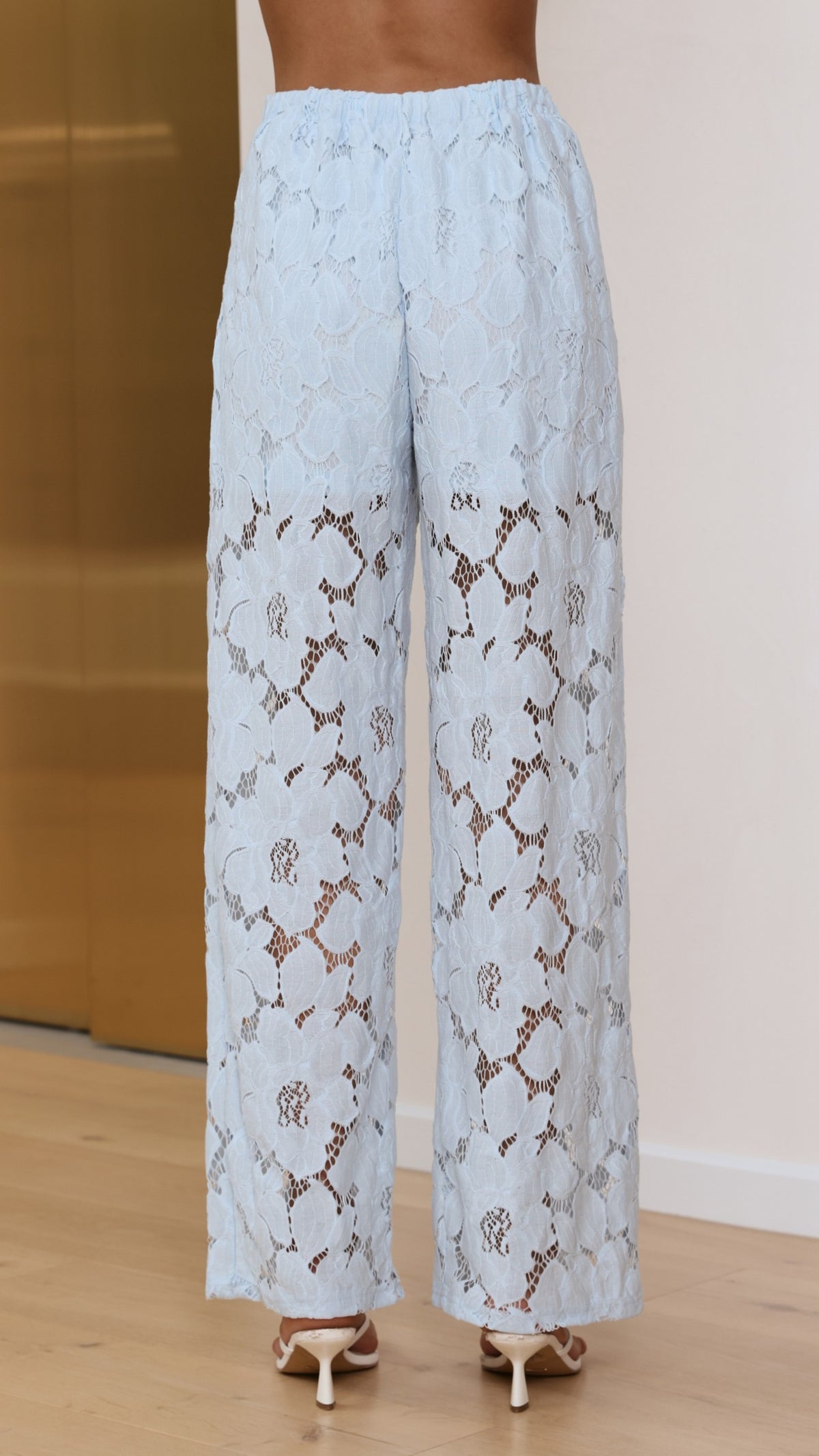 Makaylie Pants - Blue Flower - Billy J