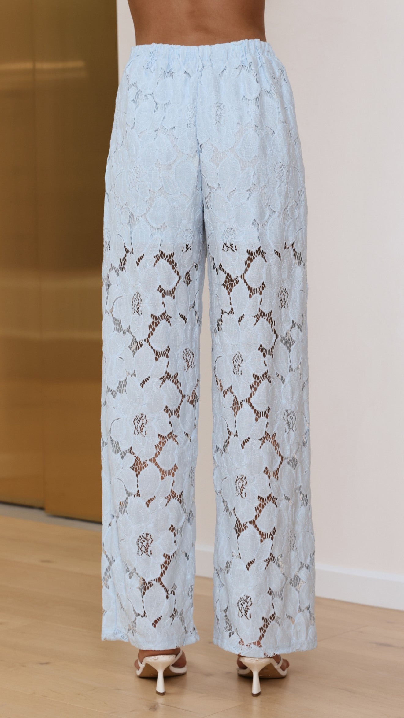 Makaylie Pants - Blue Flower - Billy J