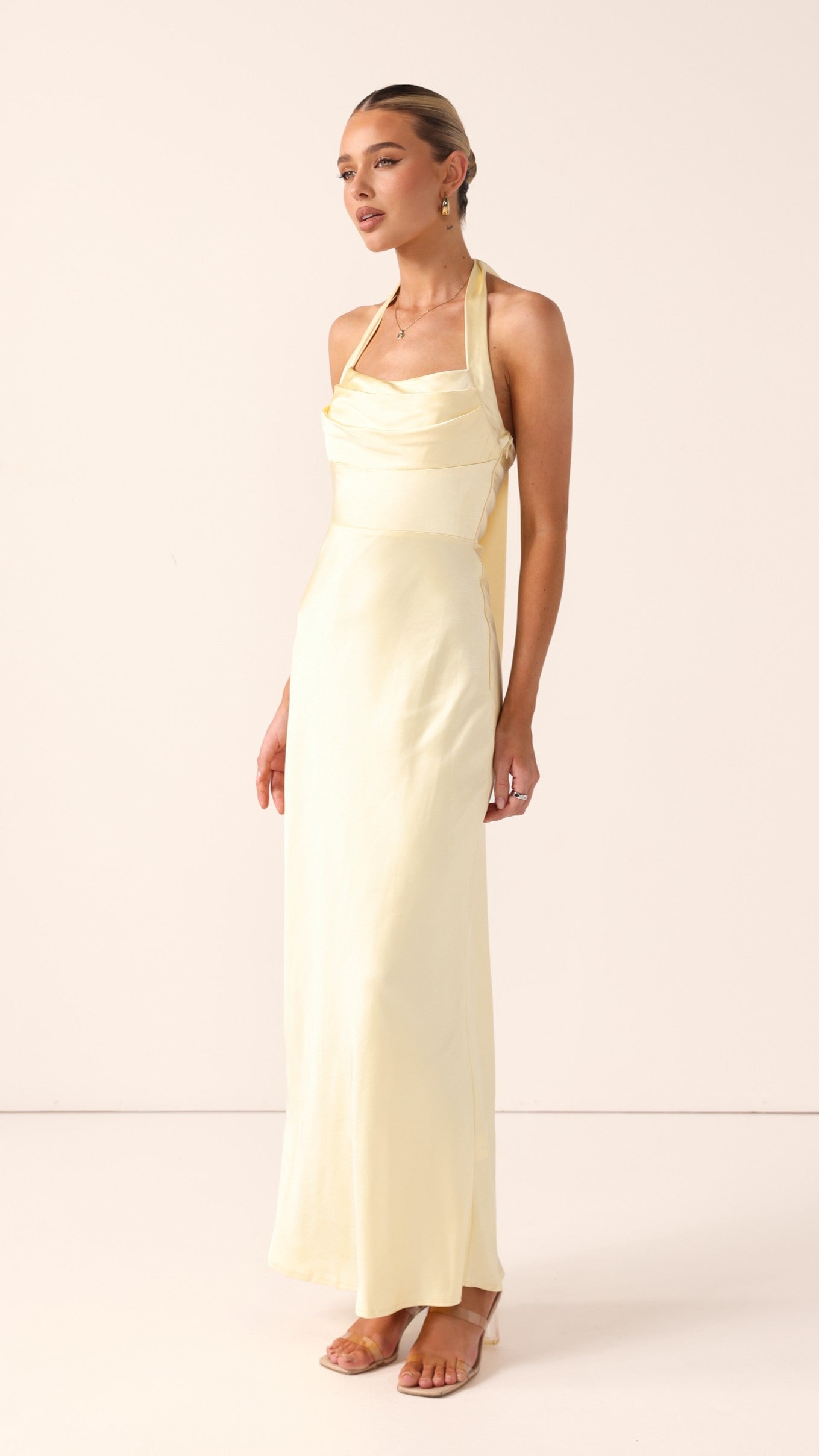 Alexa Maxi Dress - Yellow - Billy J