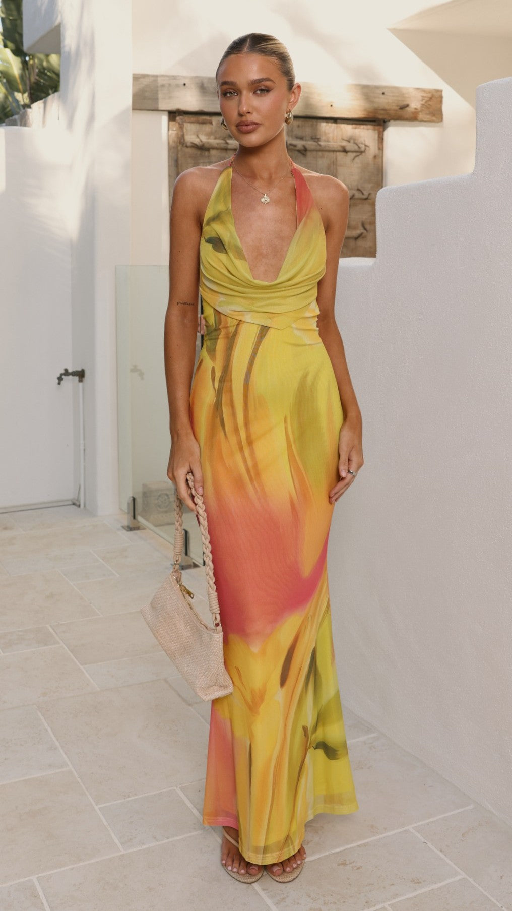 Vera Maxi Dress - Sunset Floral - Billy J