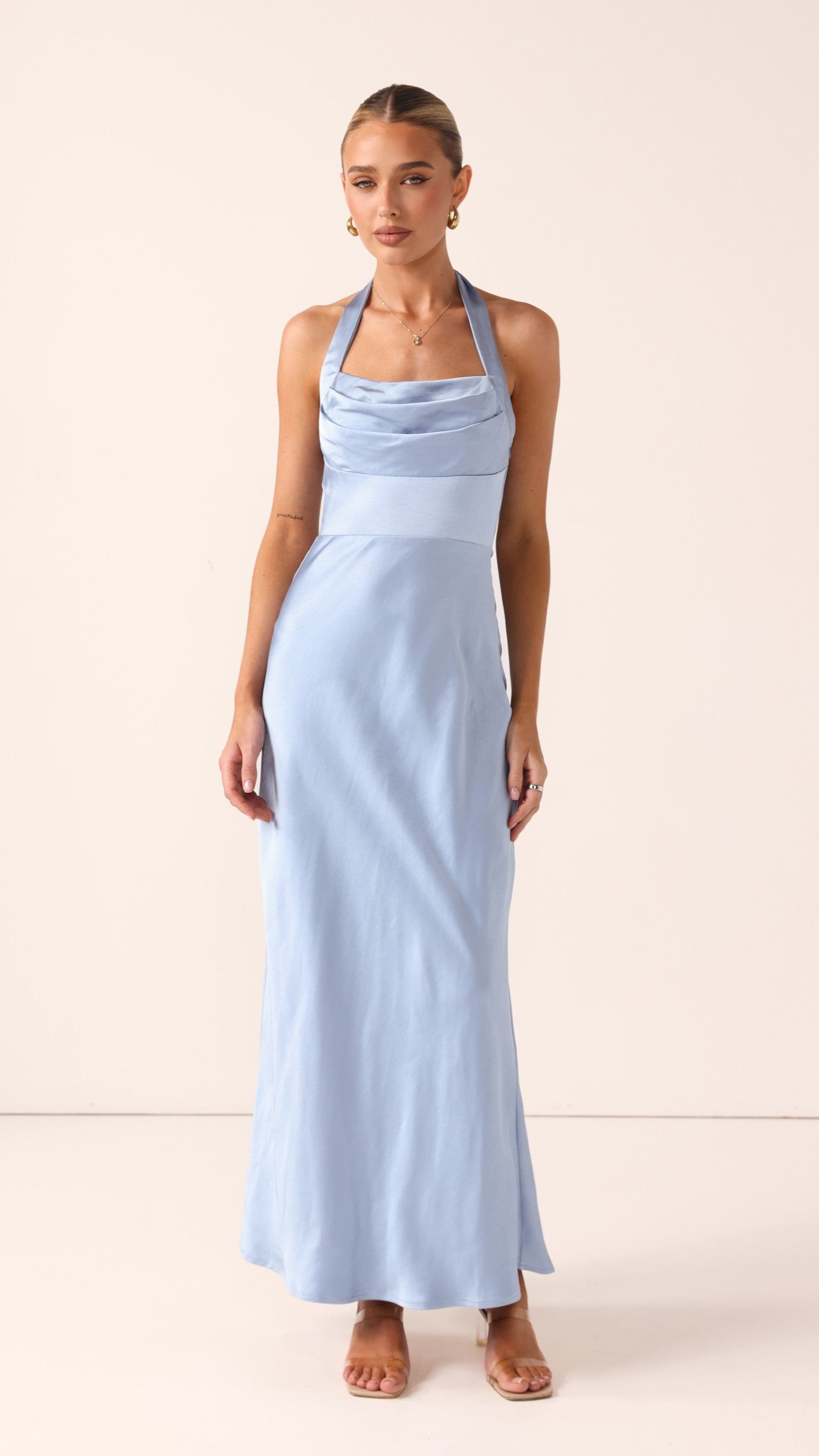 Alexa Maxi Dress - Blue - Billy J