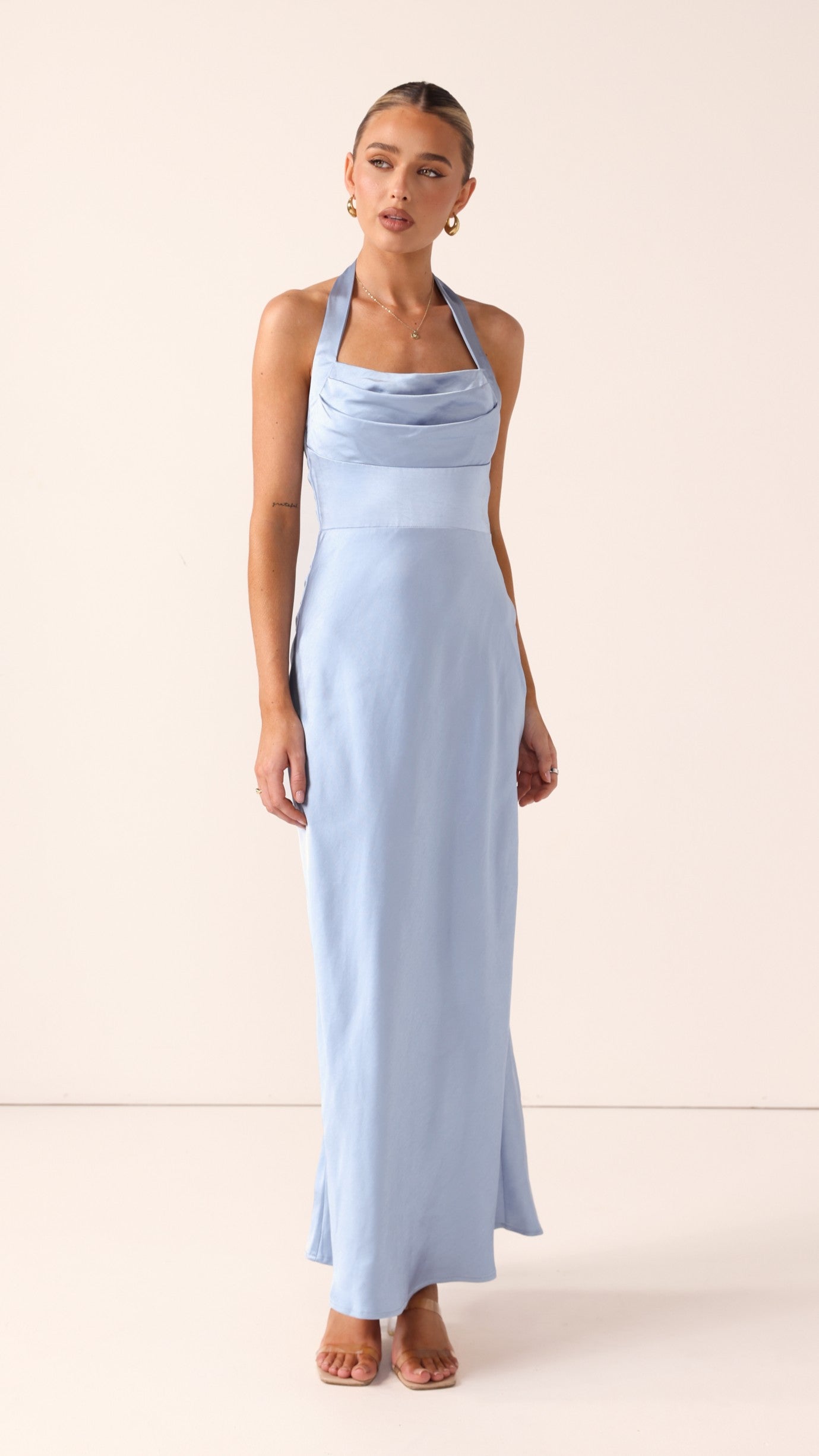 Alexa Maxi Dress - Blue - Billy J