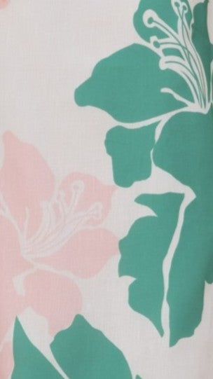Xandria Mini Dress - Pink/Green Print - Billy J