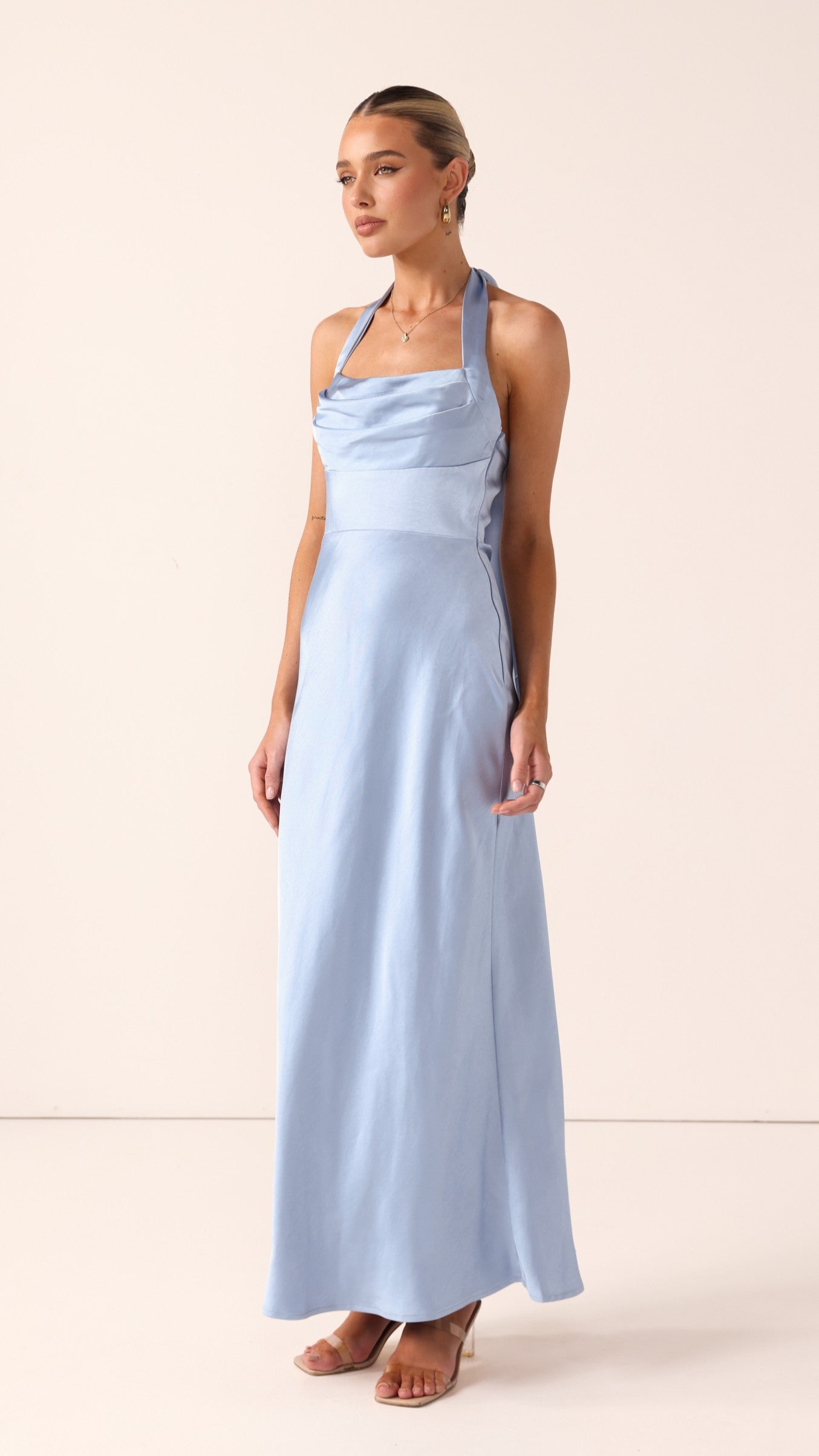 Alexa Maxi Dress - Blue - Billy J