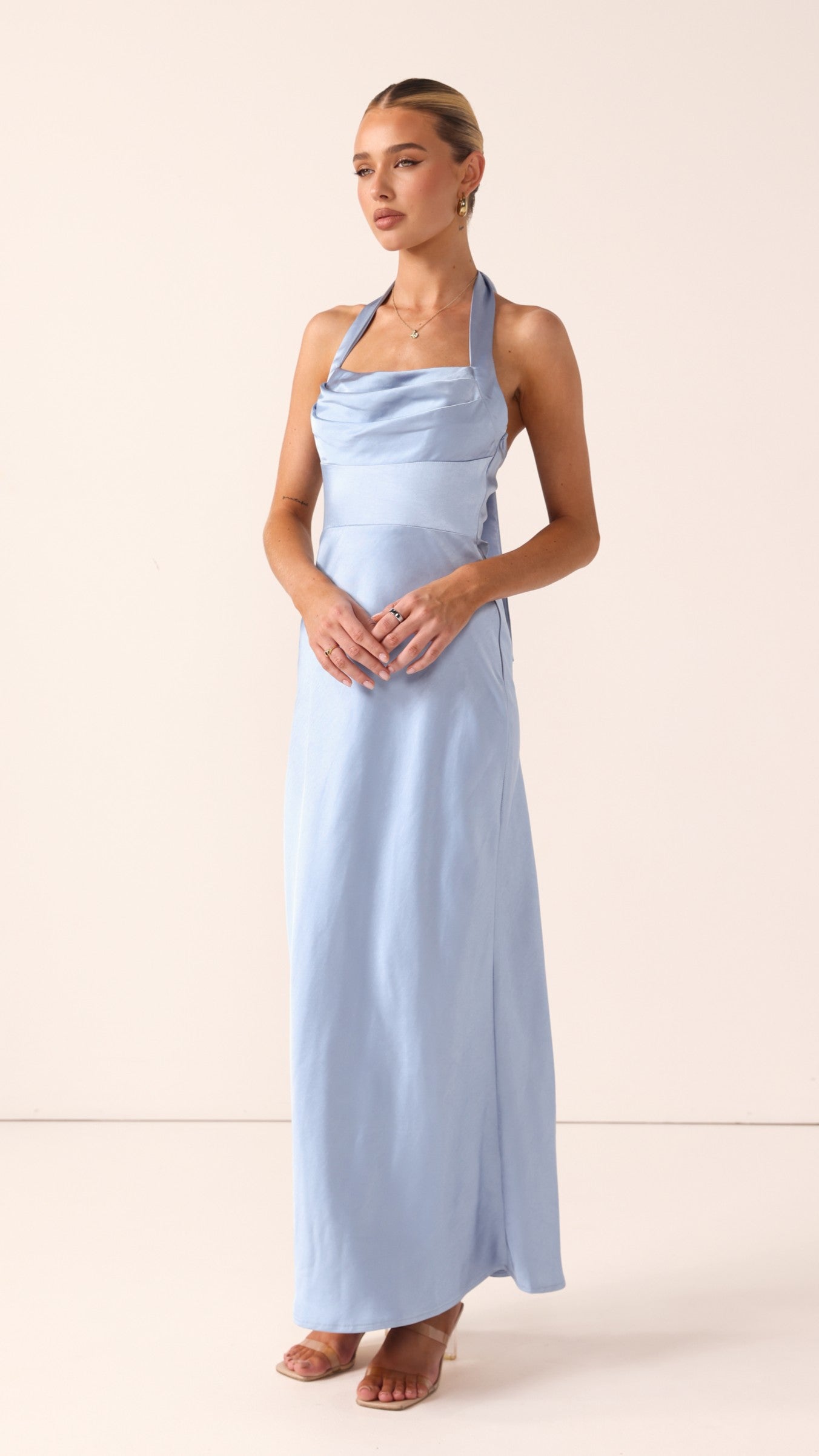 Alexa Maxi Dress - Blue - Billy J