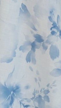 Kathy Halter Neck Maxi Dress - Baby Blue Floral - Billy J