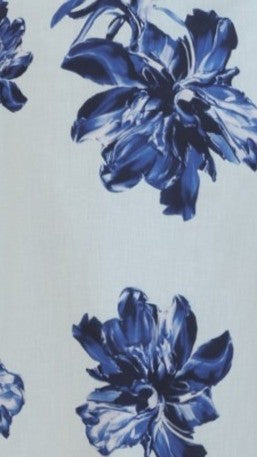 Larna Maxi Dress - Blue Floral - Billy J