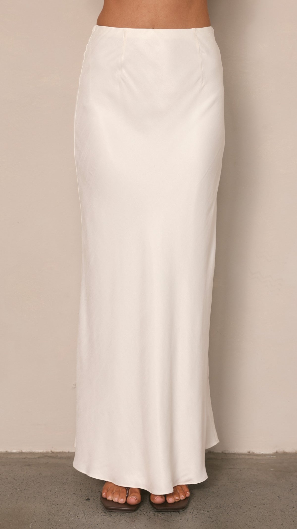Celeste Maxi Skirt - White - Billy J