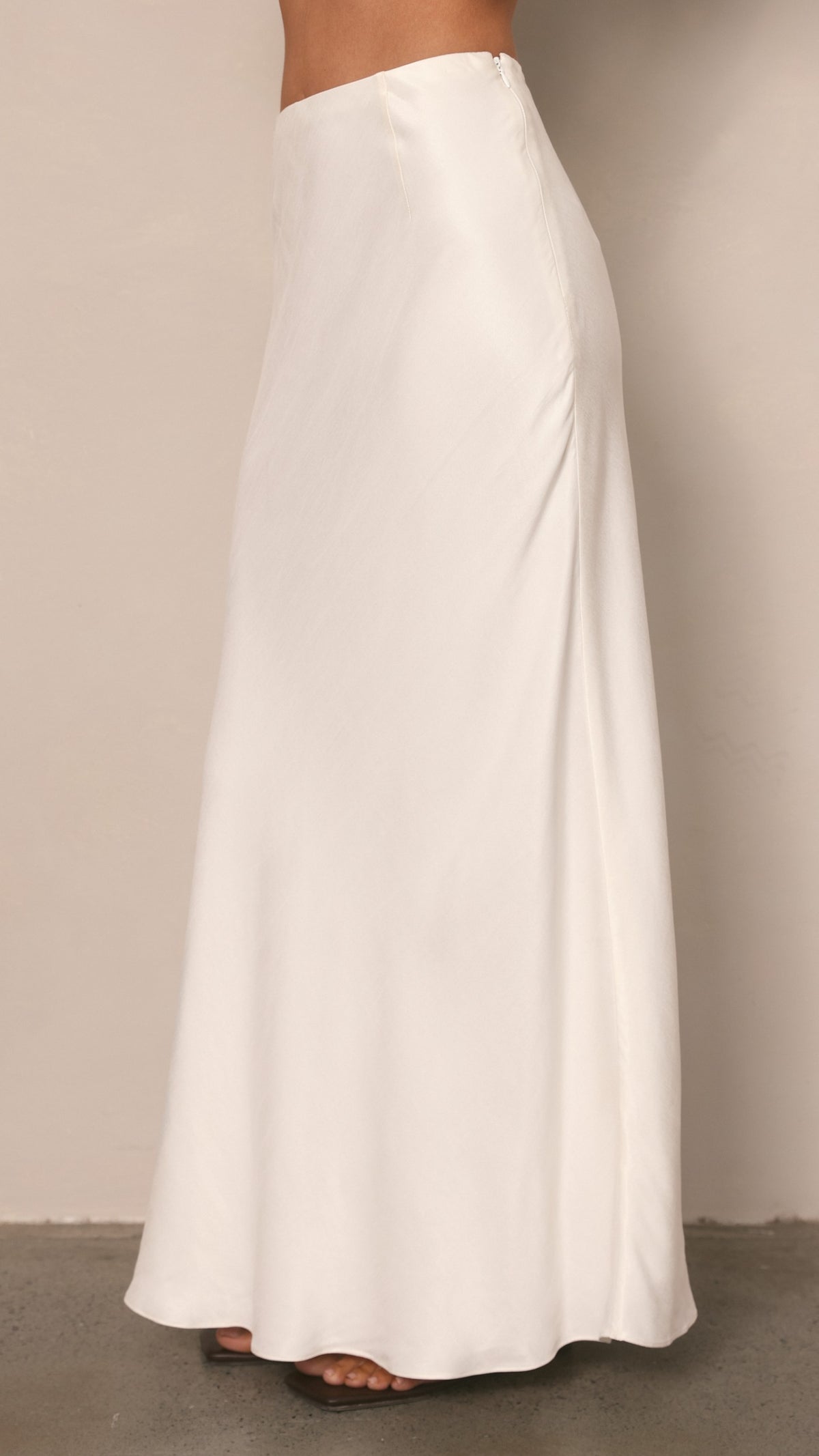 Celeste Maxi Skirt - White - Billy J