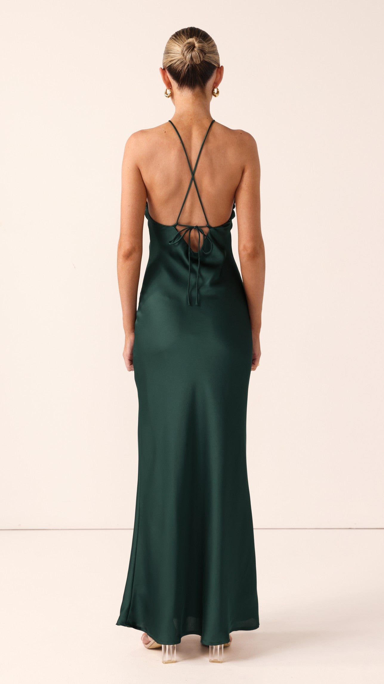 Chiara Maxi Dress - Emerald - Billy J