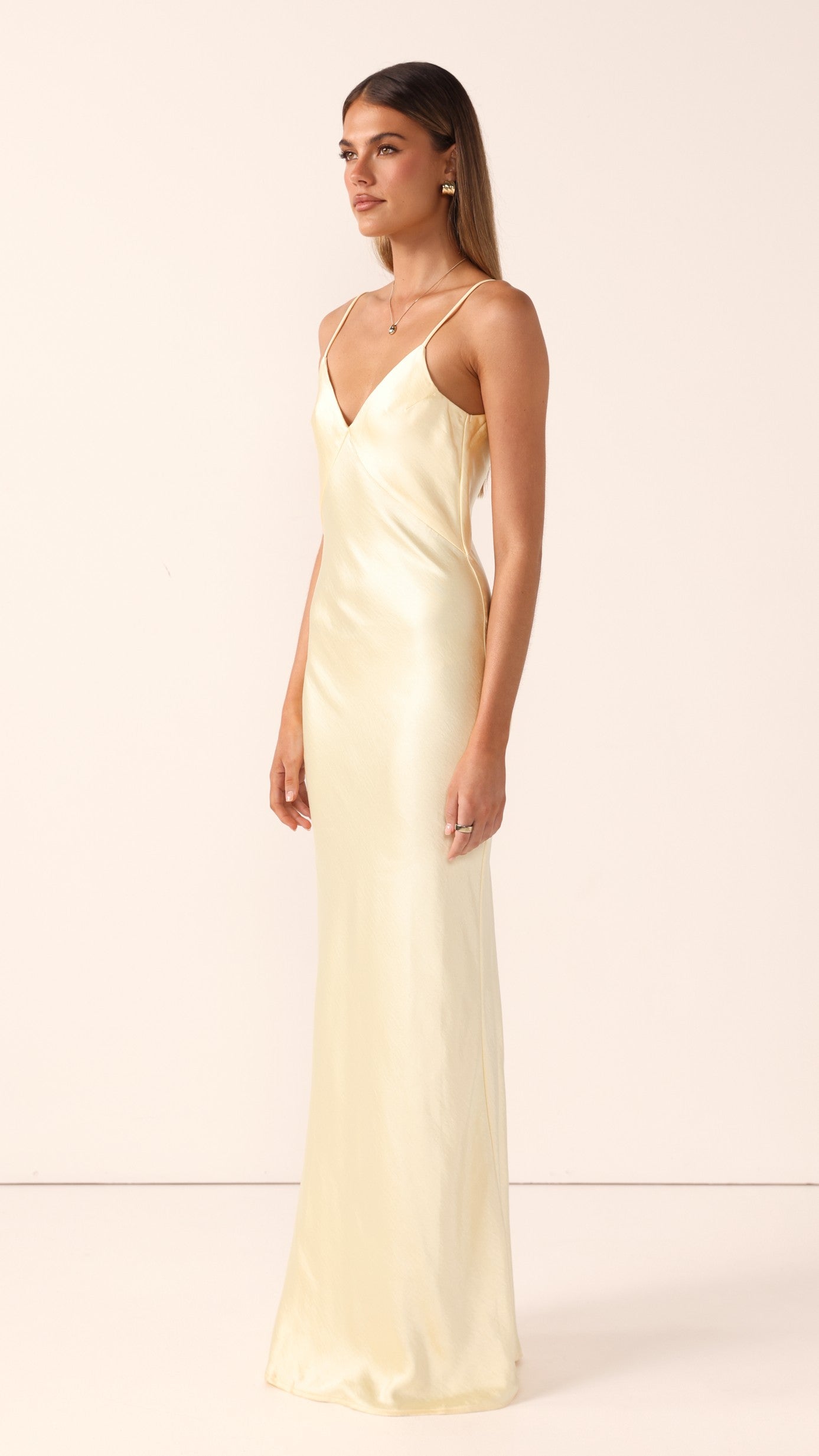 Gisella Maxi Dress - Yellow - Billy J