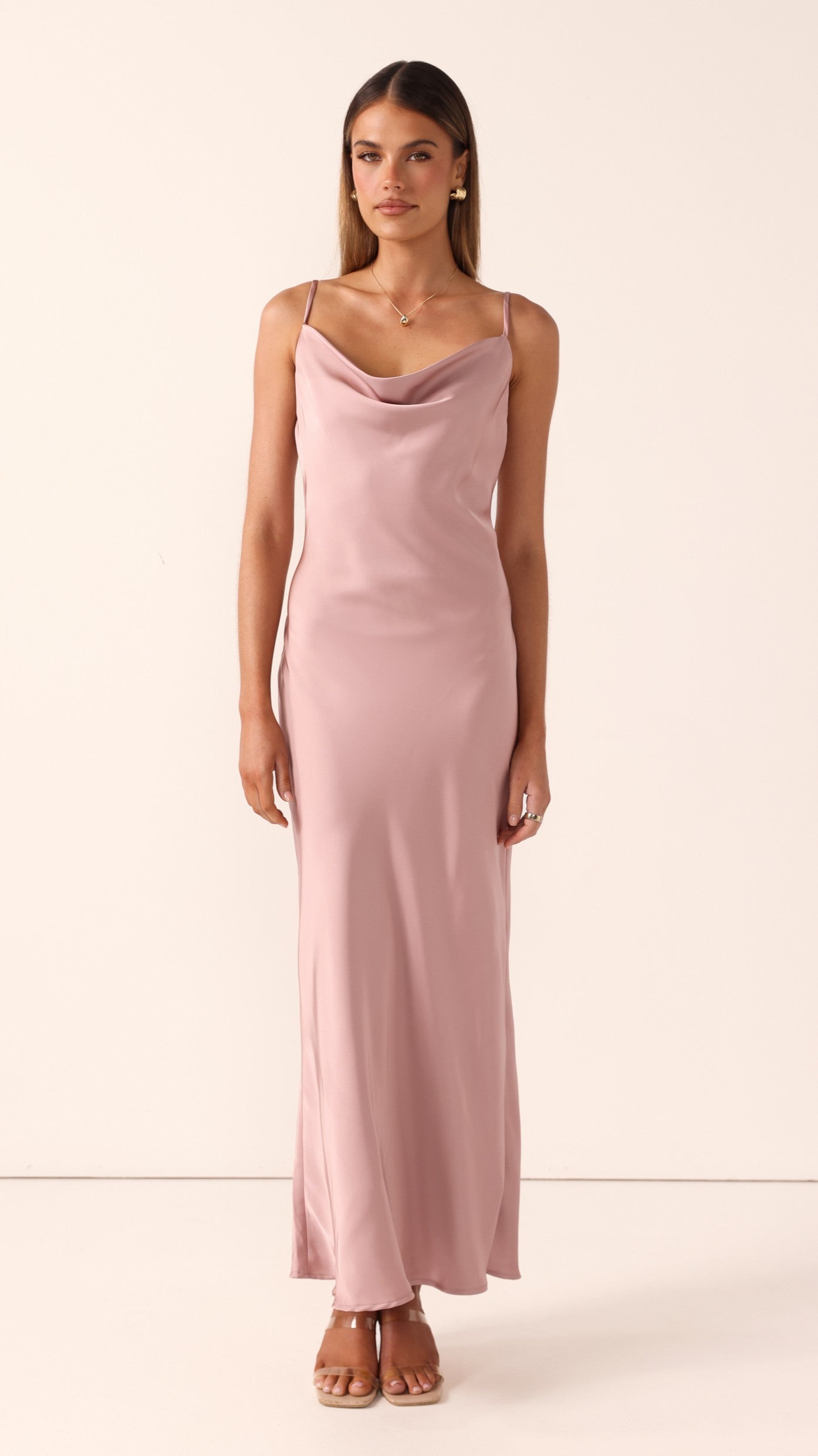 Willow Maxi Dress - Dusty Pink - Billy J