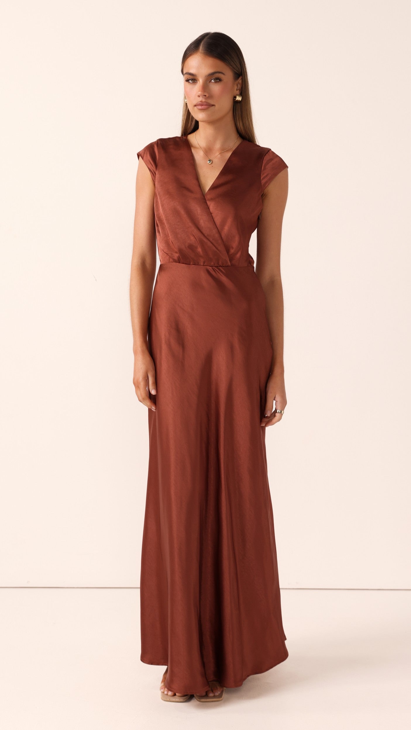 Selma Maxi Dress - Rust - Billy J