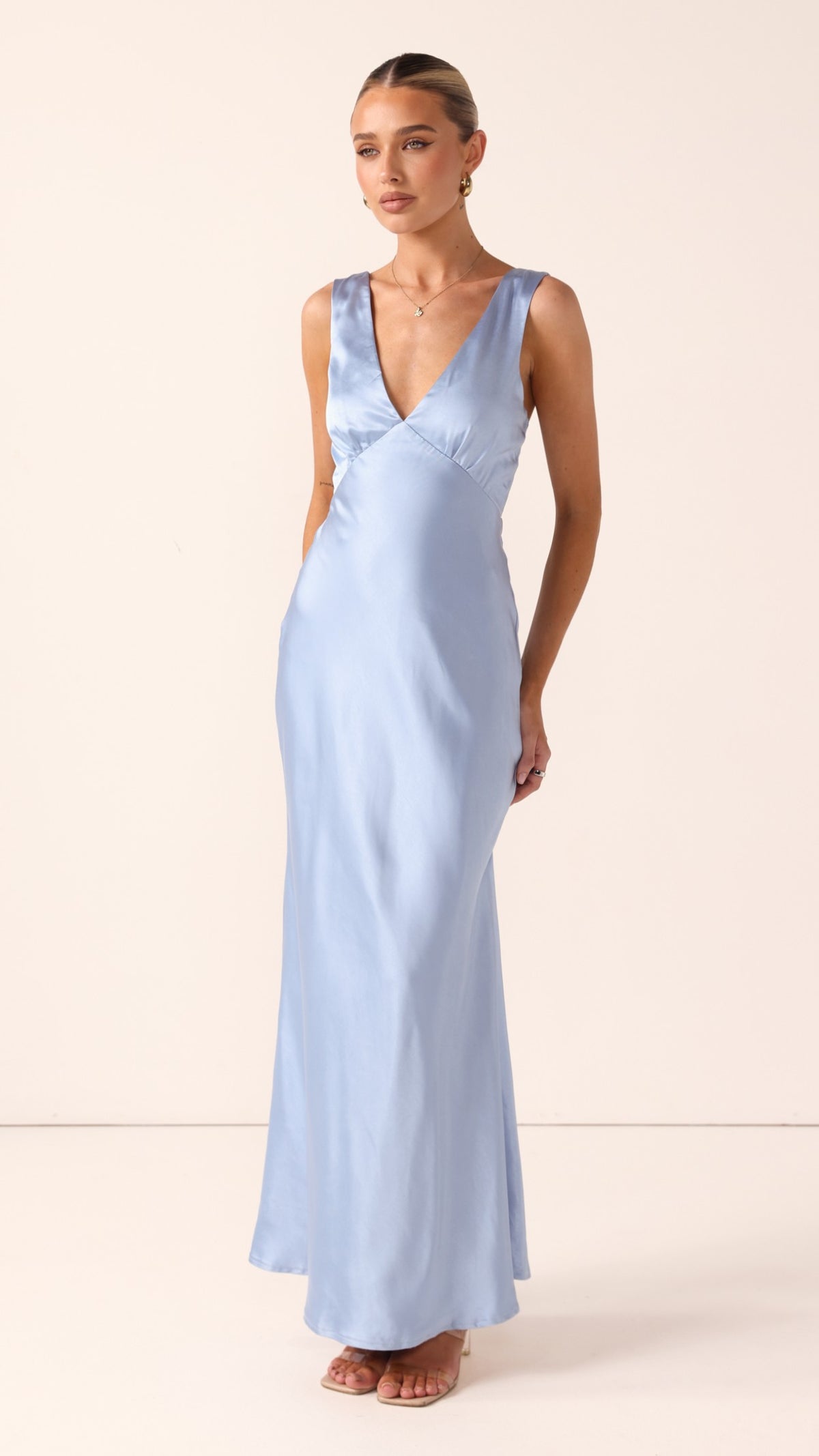 billy j blue dresses Sofia Maxi Dress Select Knitwear Size:M