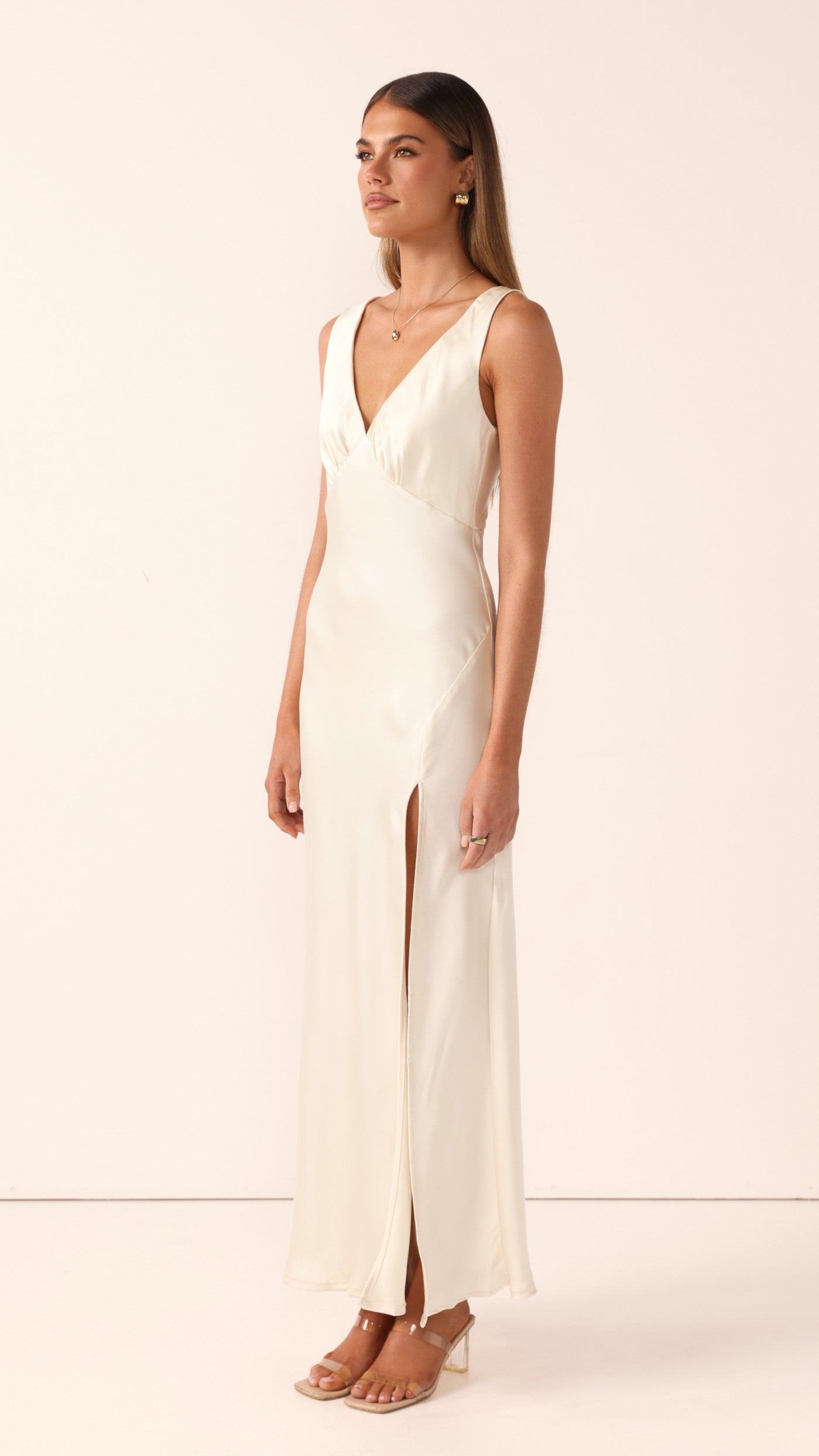 Taylor Maxi Dress - Ivory - Billy J