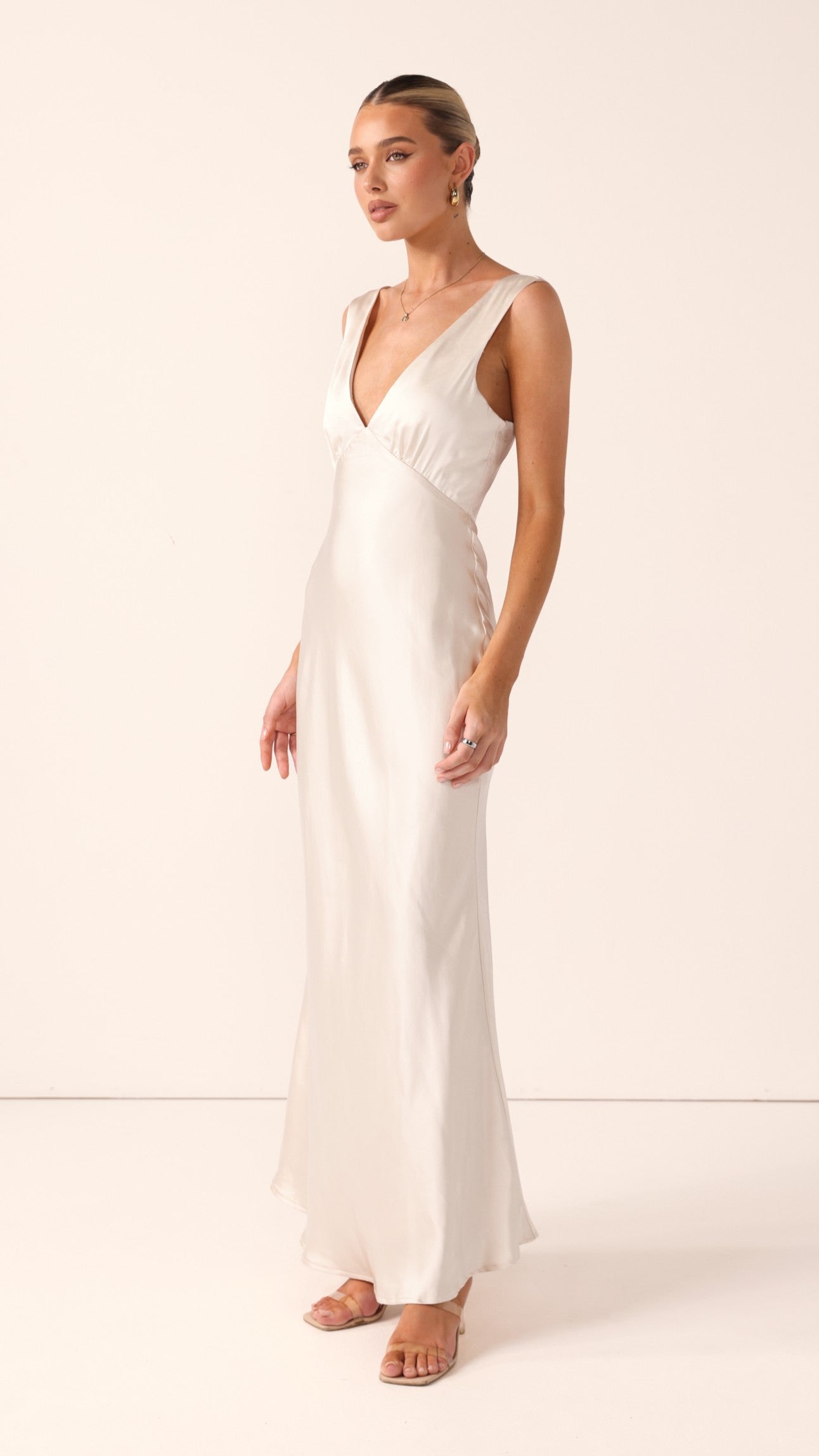 Sofia Maxi Dress - Champagne - Billy J