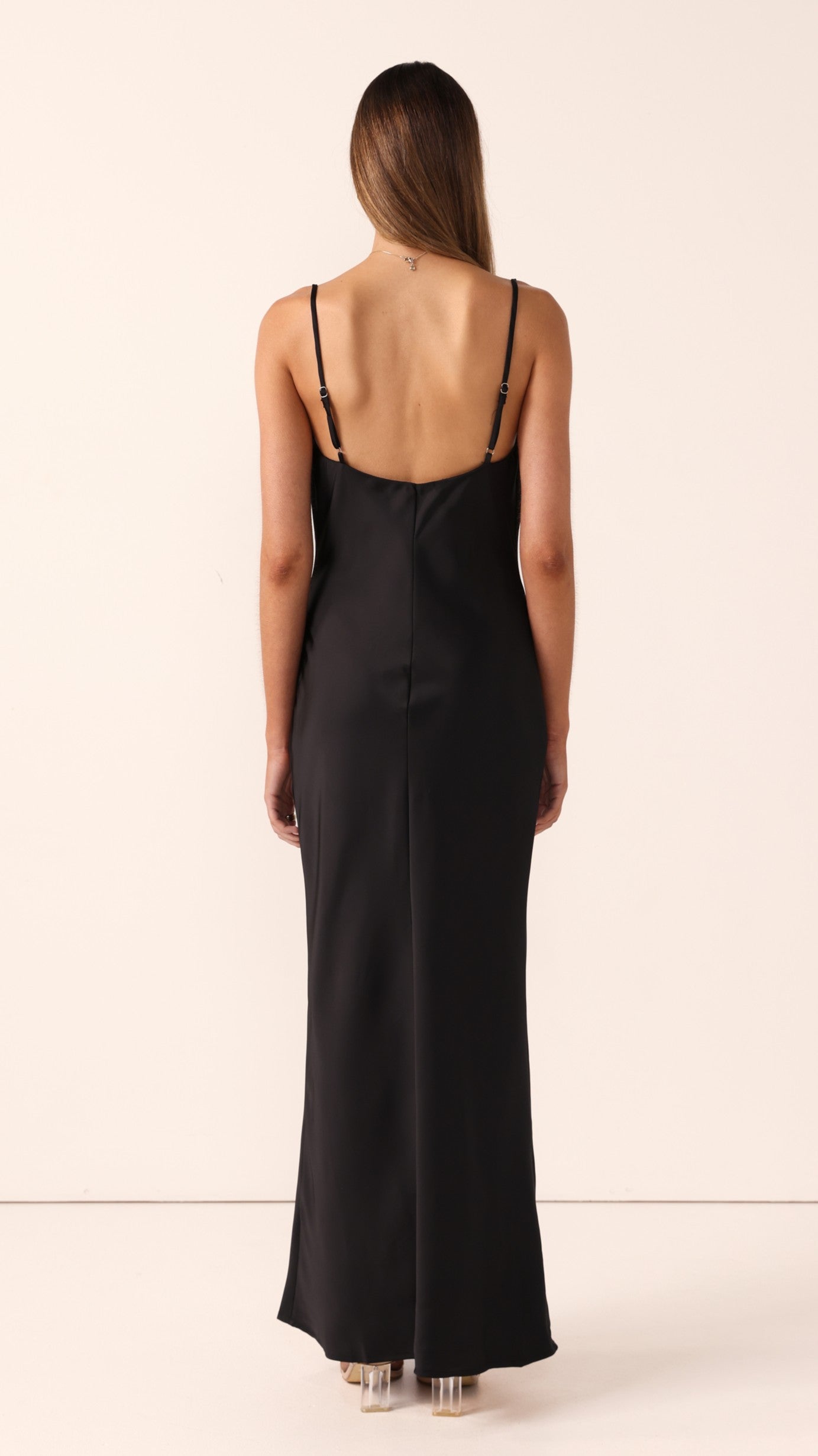 Willow Maxi Dress - Black - Billy J