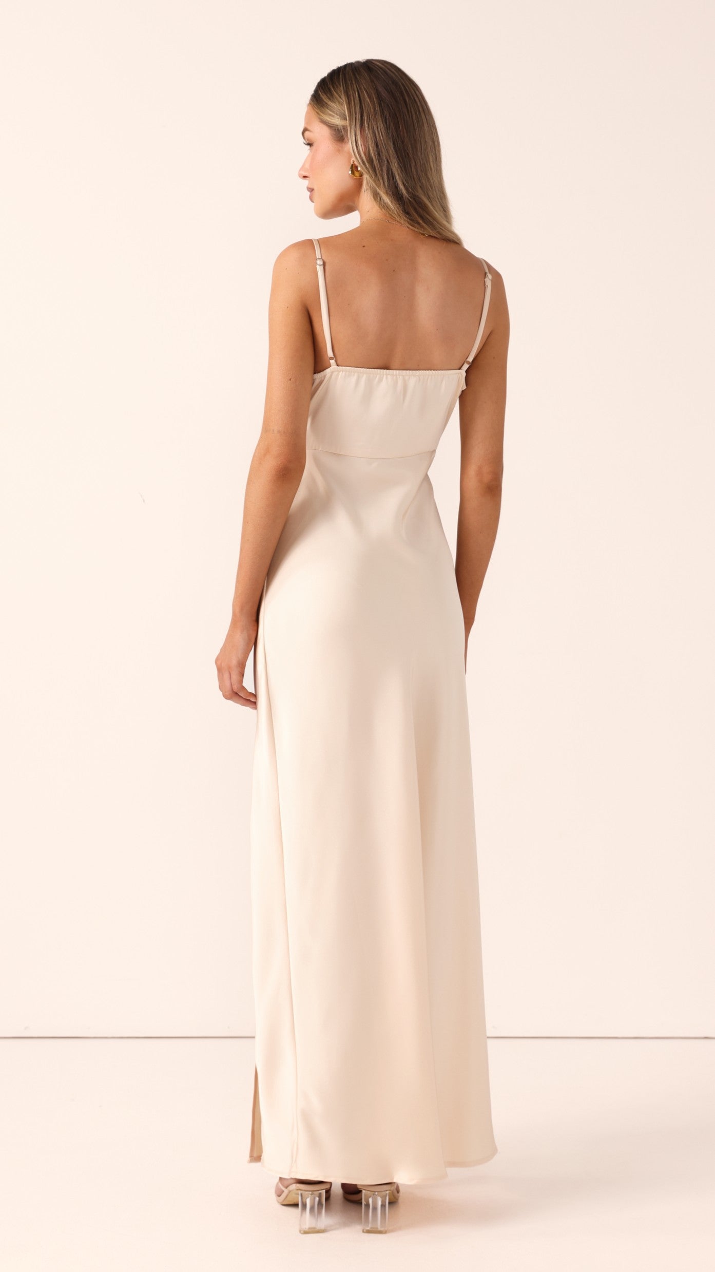 Ilana Maxi Dress - Soft Gold - Billy J