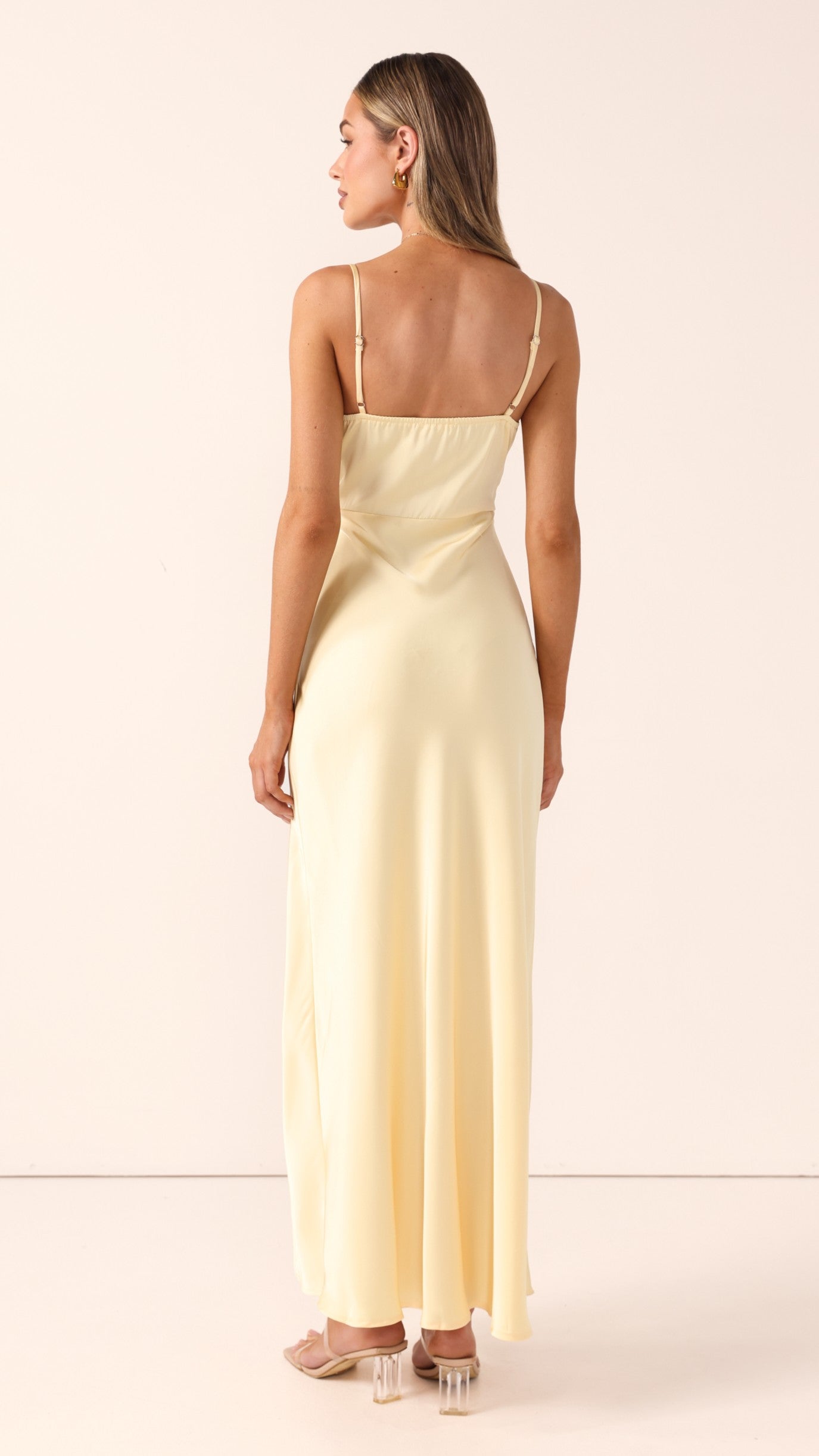 Ilana Maxi Dress - Lemon - Billy J
