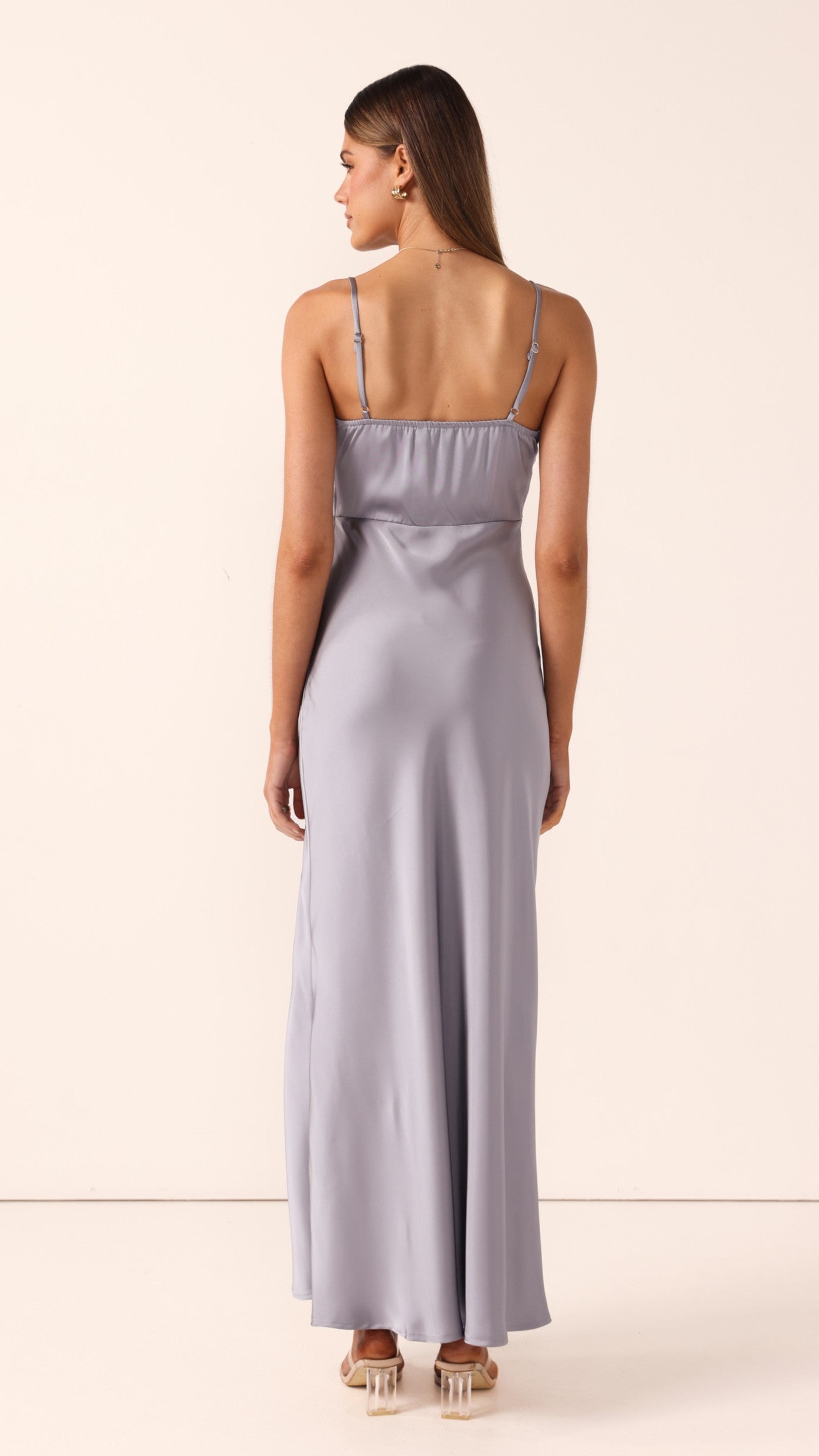 Ilana Maxi Dress - Steel Blue - Billy J
