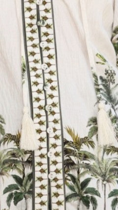 Mahlah Top - Palm Garden - Billy J