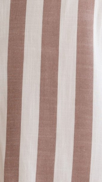 Baylee Mini Dress - Chocolate Stripe - Billy J