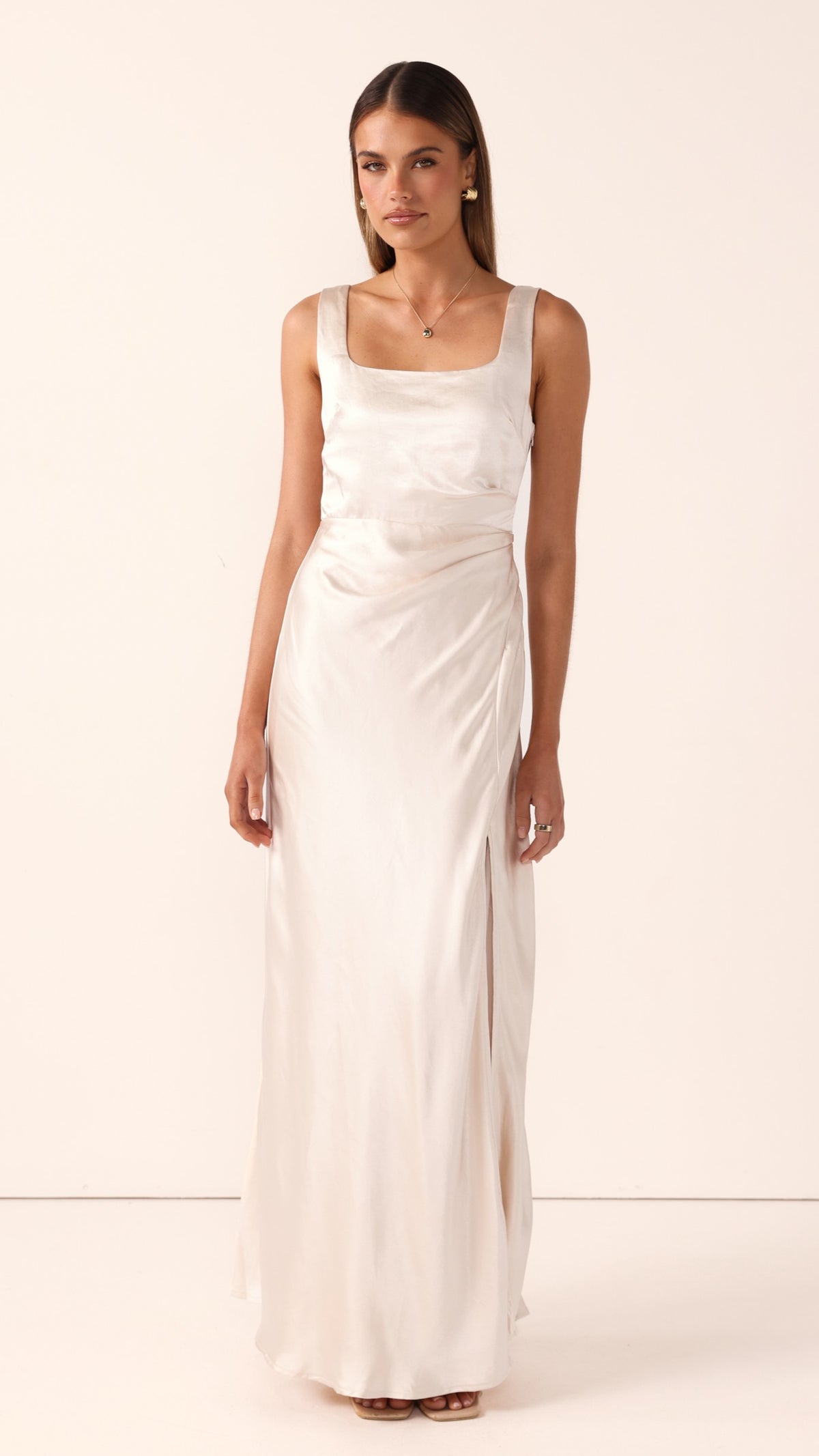 Alaria Maxi Dress - Champagne - Billy J