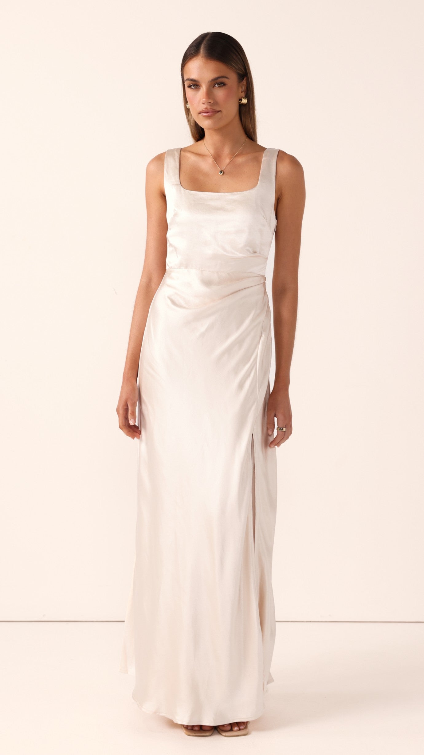 Alaria Maxi Dress - Champagne - Billy J