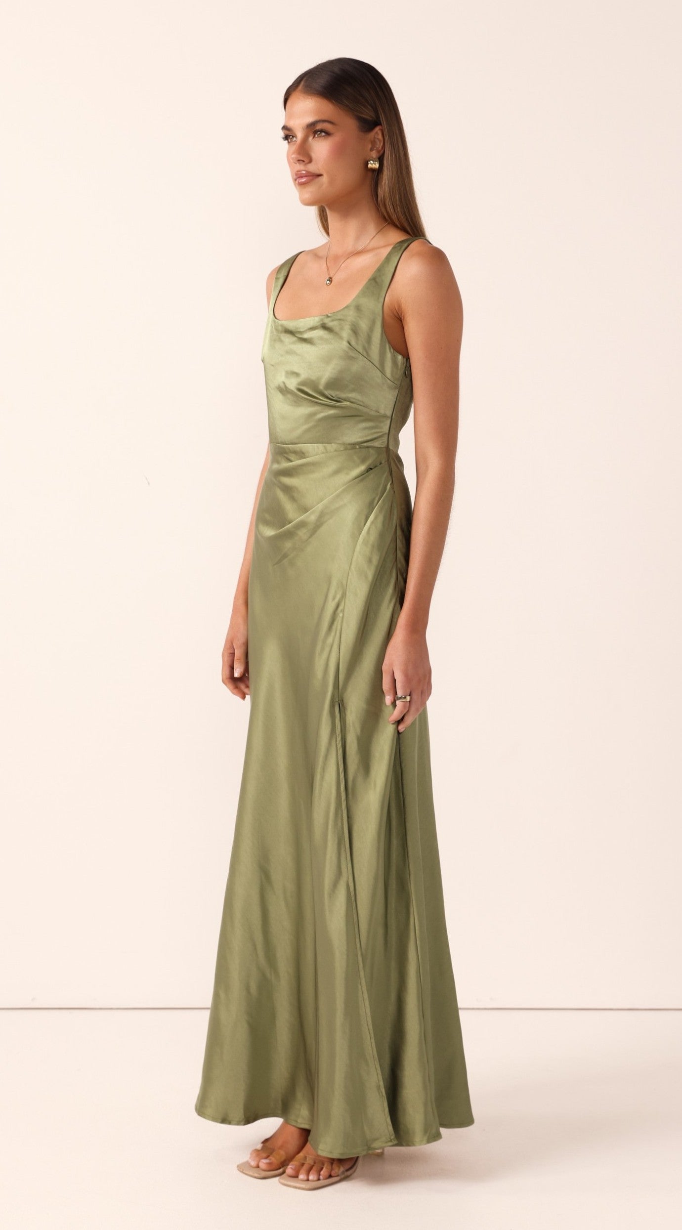 Alaria Maxi Dress - Olive - Buy Women's Dresses - Billy J