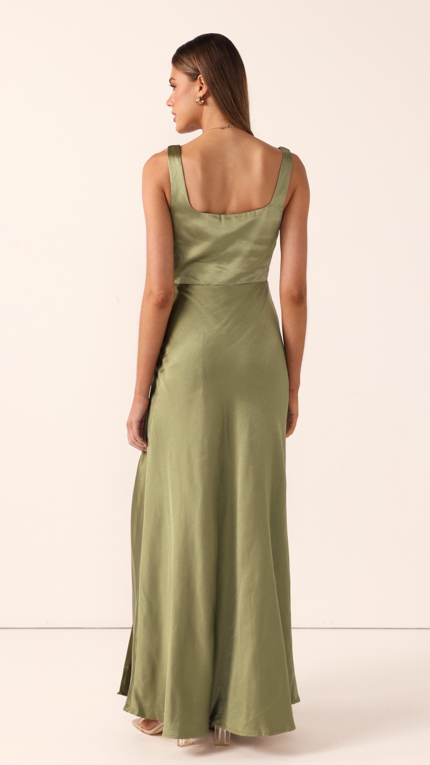 Alaria Maxi Dress - Olive - Billy J